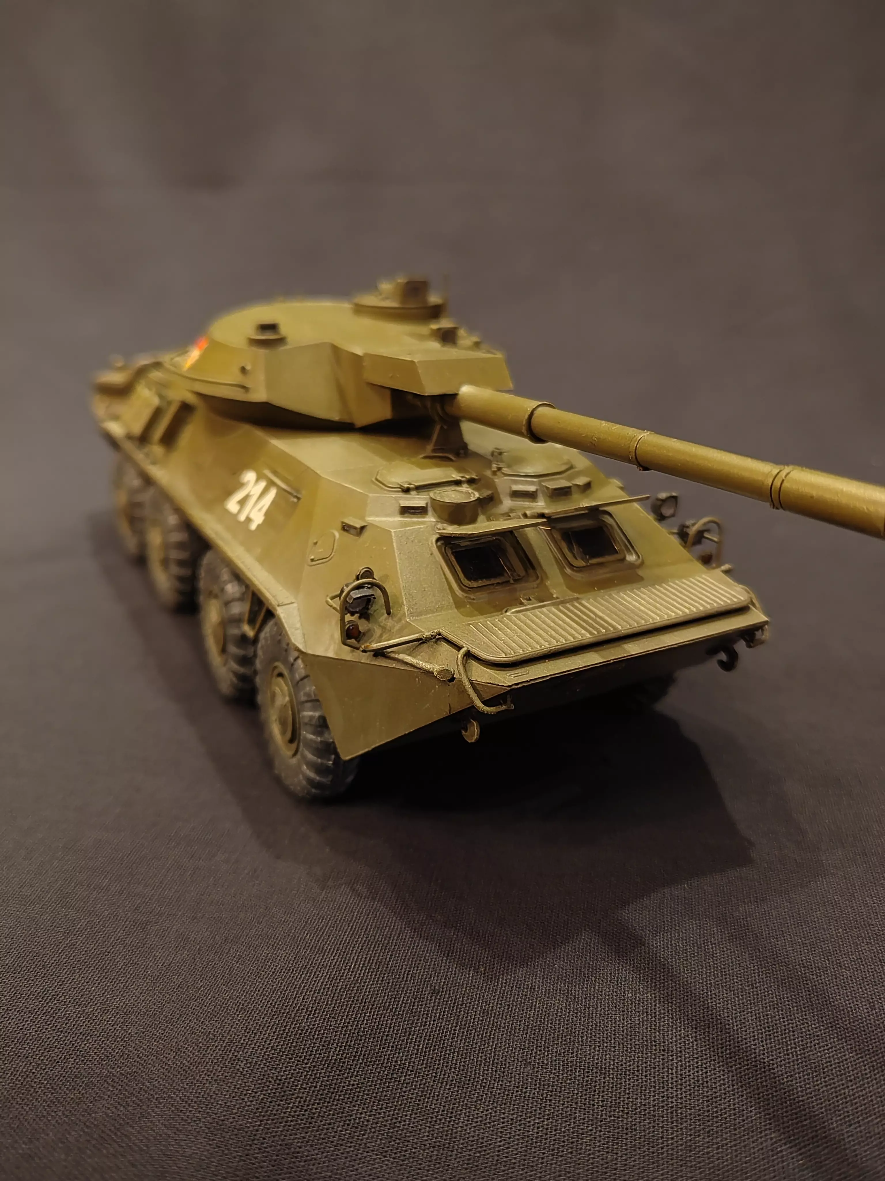 Сборная модель лесовоз с прицепом-роспуском 43204-10