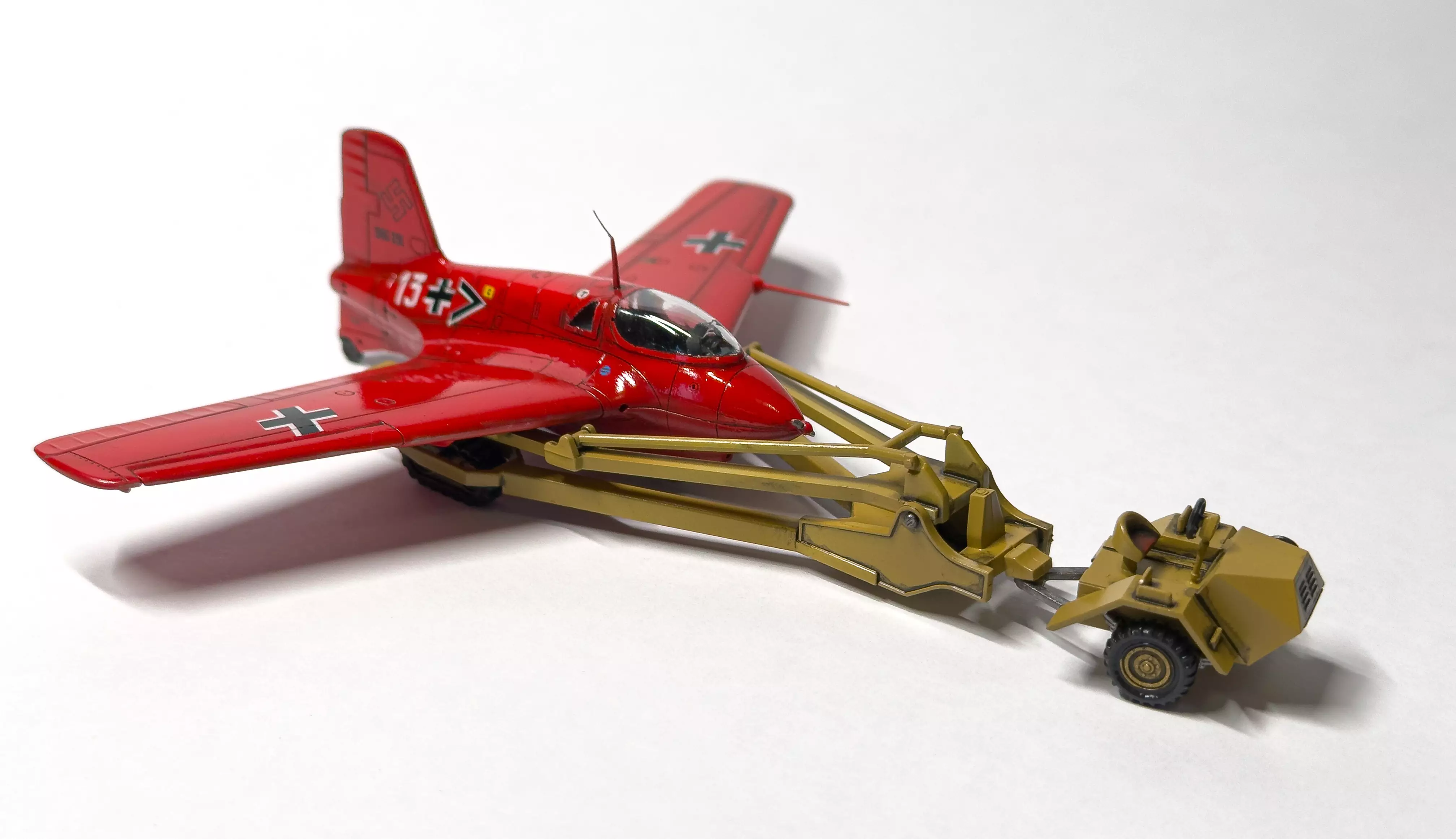 Сборная модель лесовоз с прицепом-роспуском 43204-10