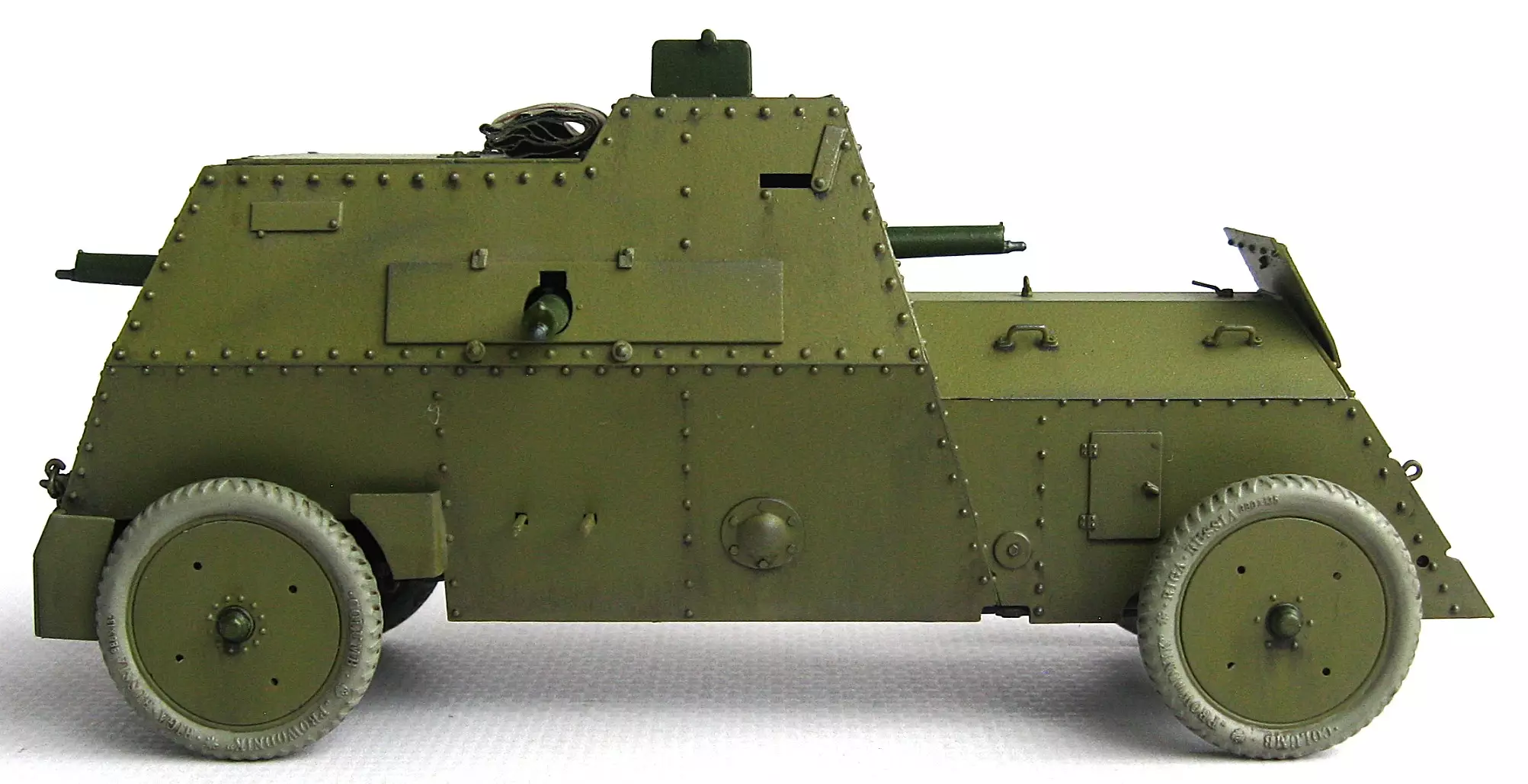 Сборная модель лесовоз с прицепом-роспуском 43204-10