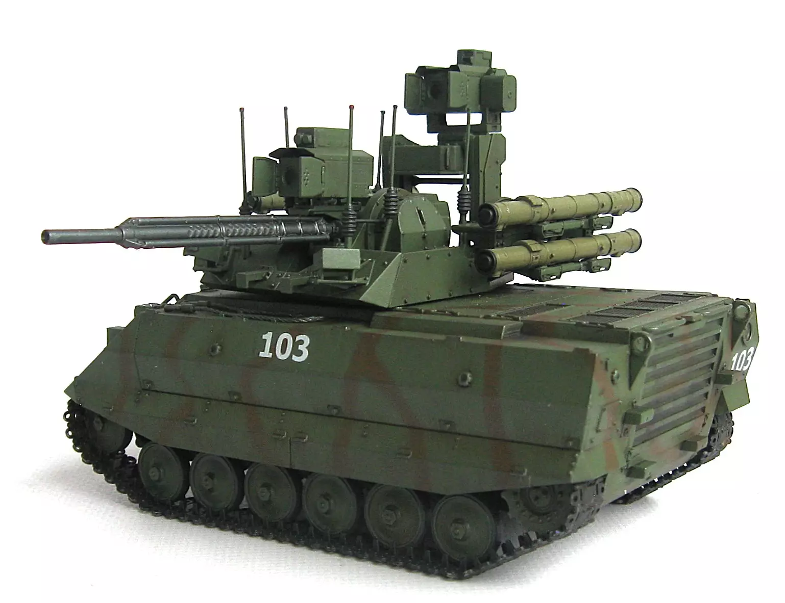 Сборная модель лесовоз с прицепом-роспуском 43204-10