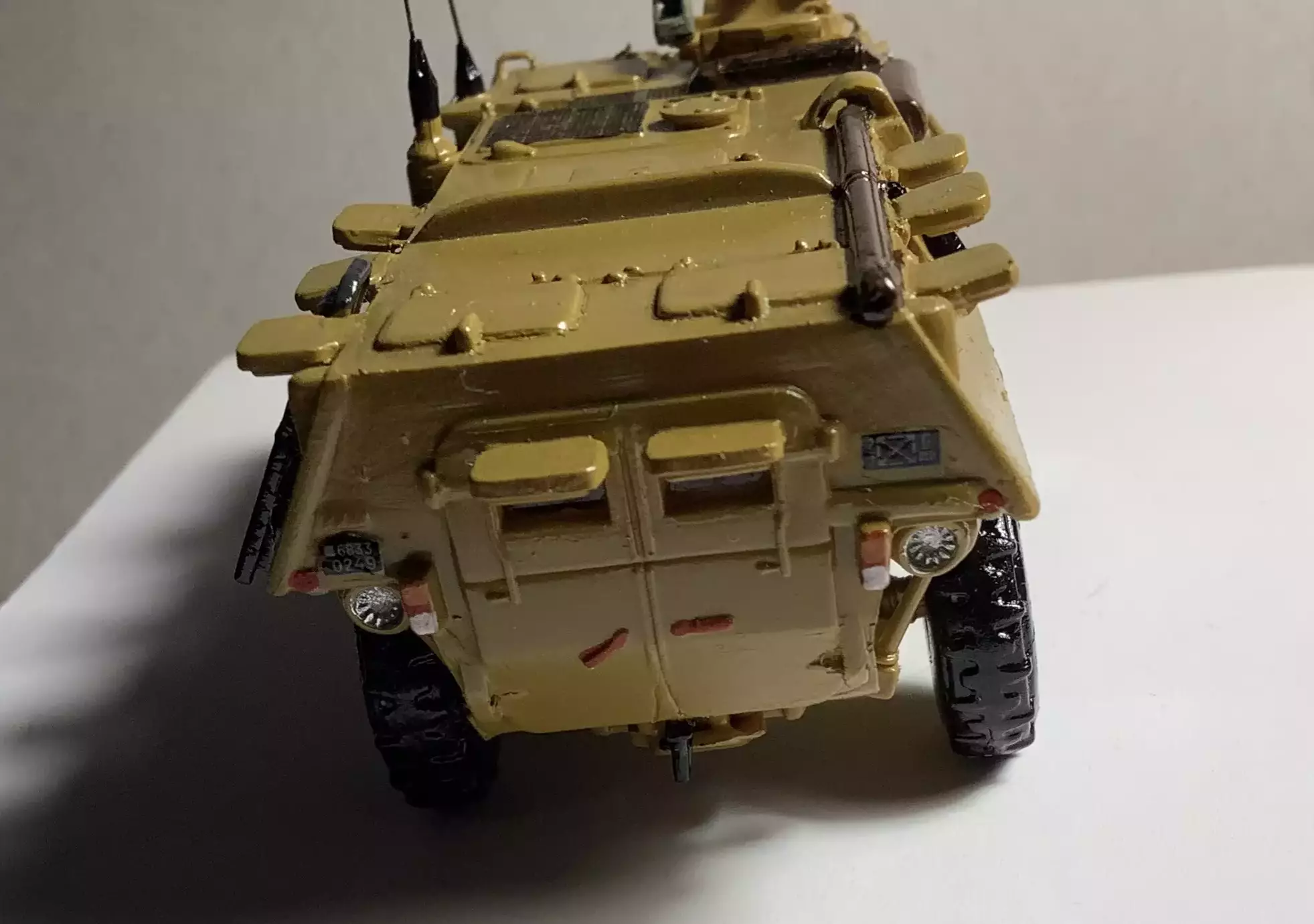 Сборная модель лесовоз с прицепом-роспуском 43204-10