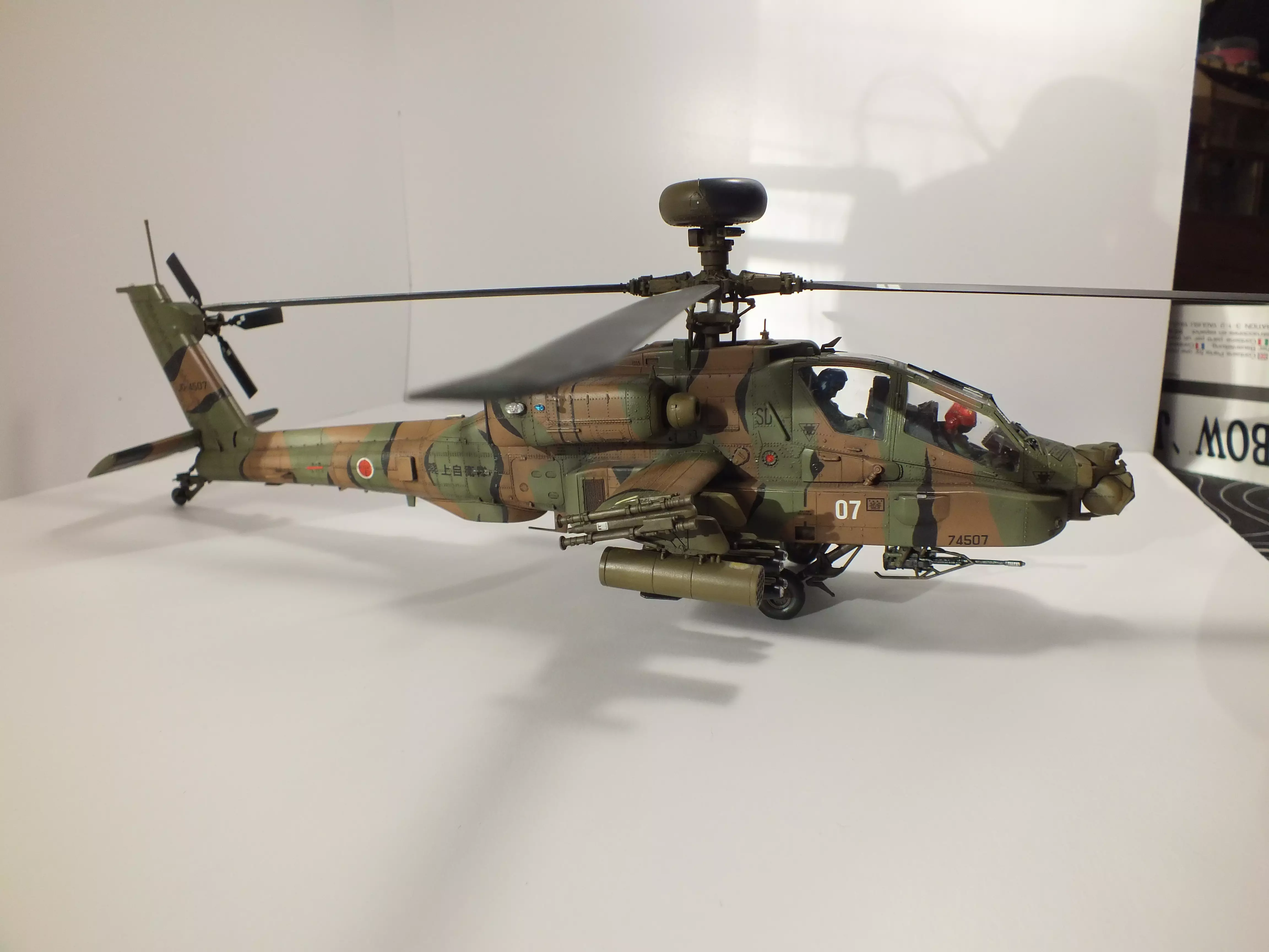 Сборная модель лесовоз с прицепом-роспуском 43204-10