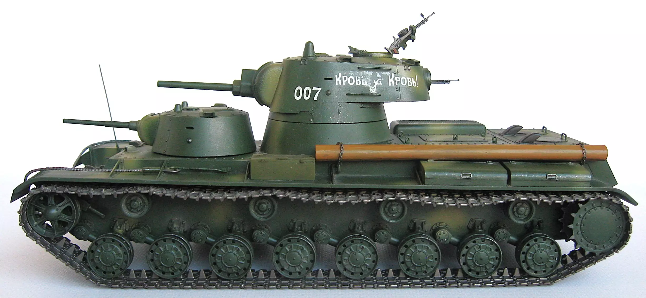 Сборная модель лесовоз с прицепом-роспуском 43204-10