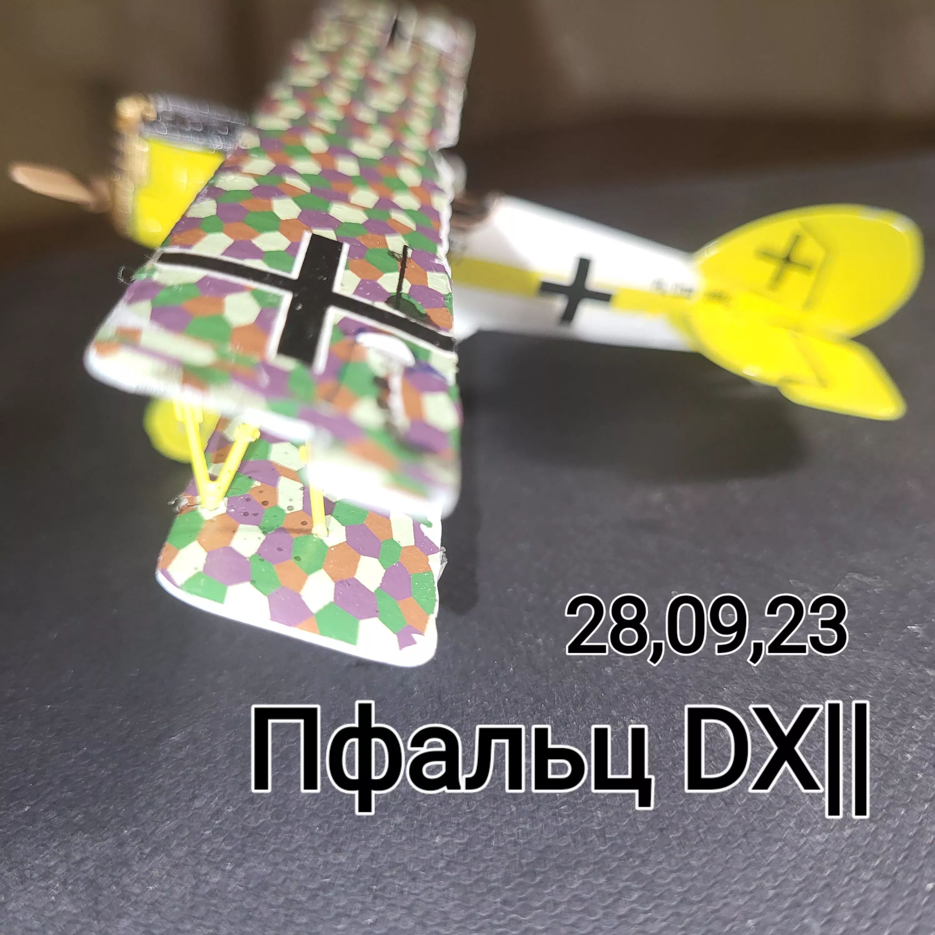 Истребитель Pfalz DXII