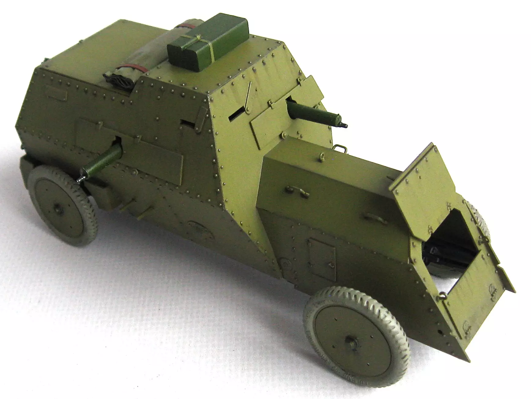 Сборная модель лесовоз с прицепом-роспуском 43204-10