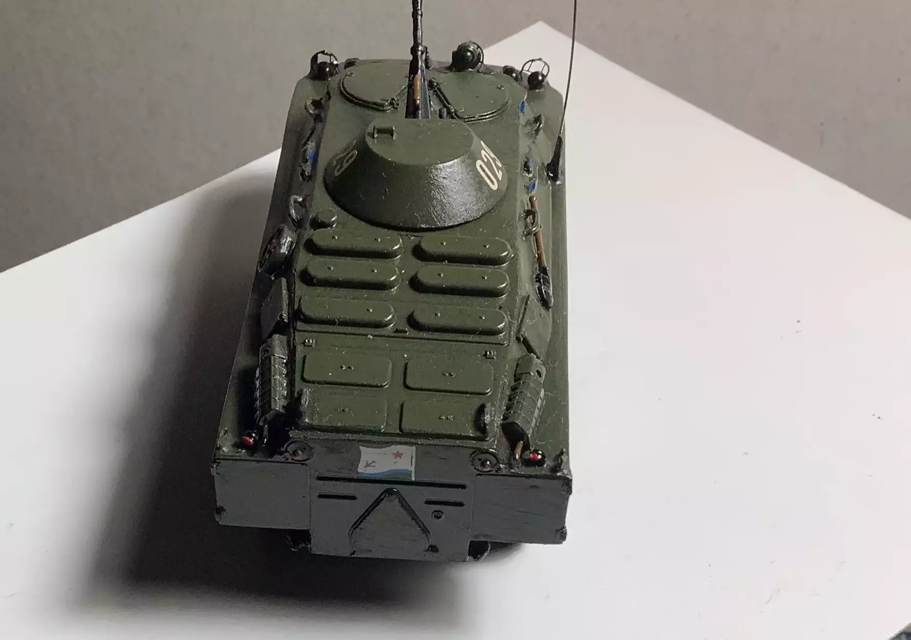 Сборная модель лесовоз с прицепом-роспуском 43204-10