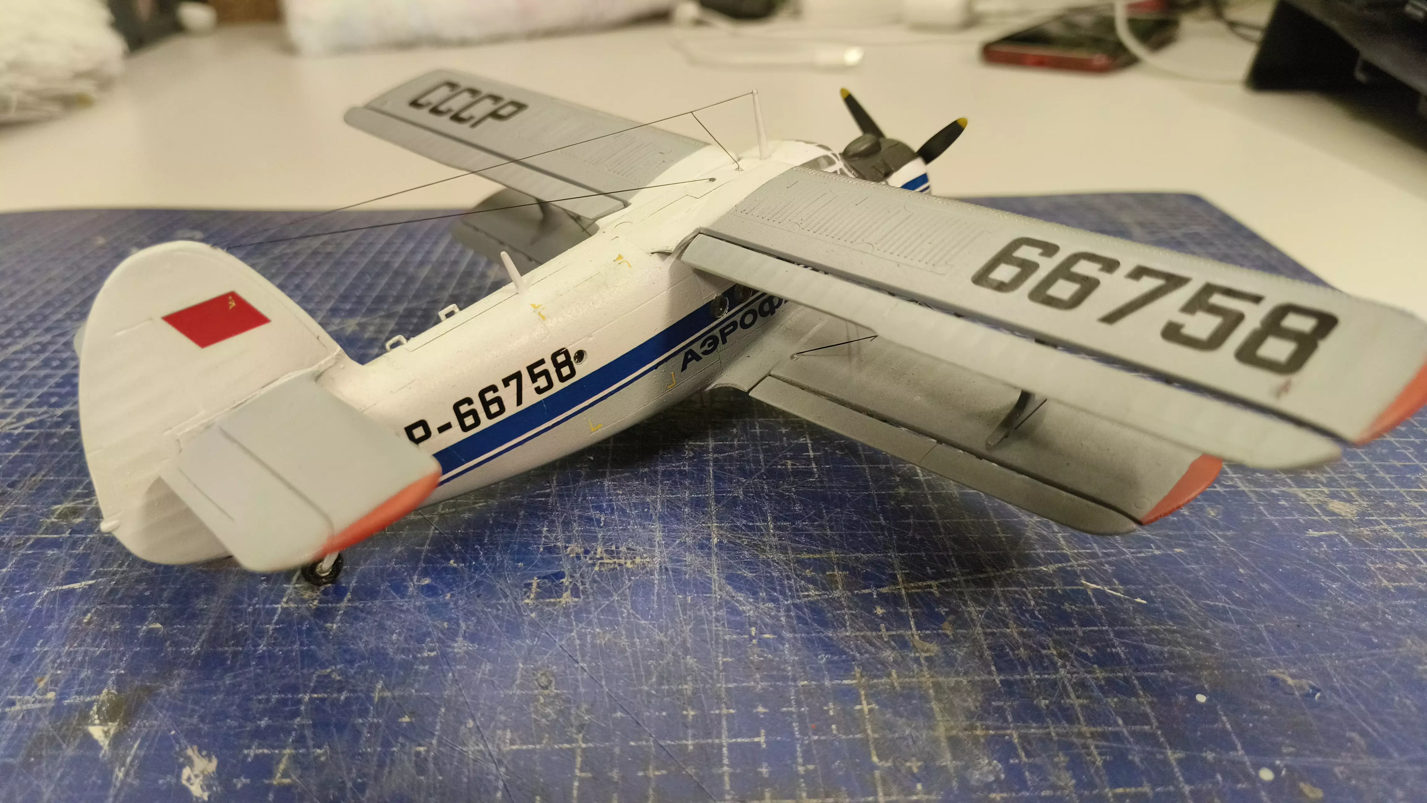 Сборная модель лесовоз с прицепом-роспуском 43204-10