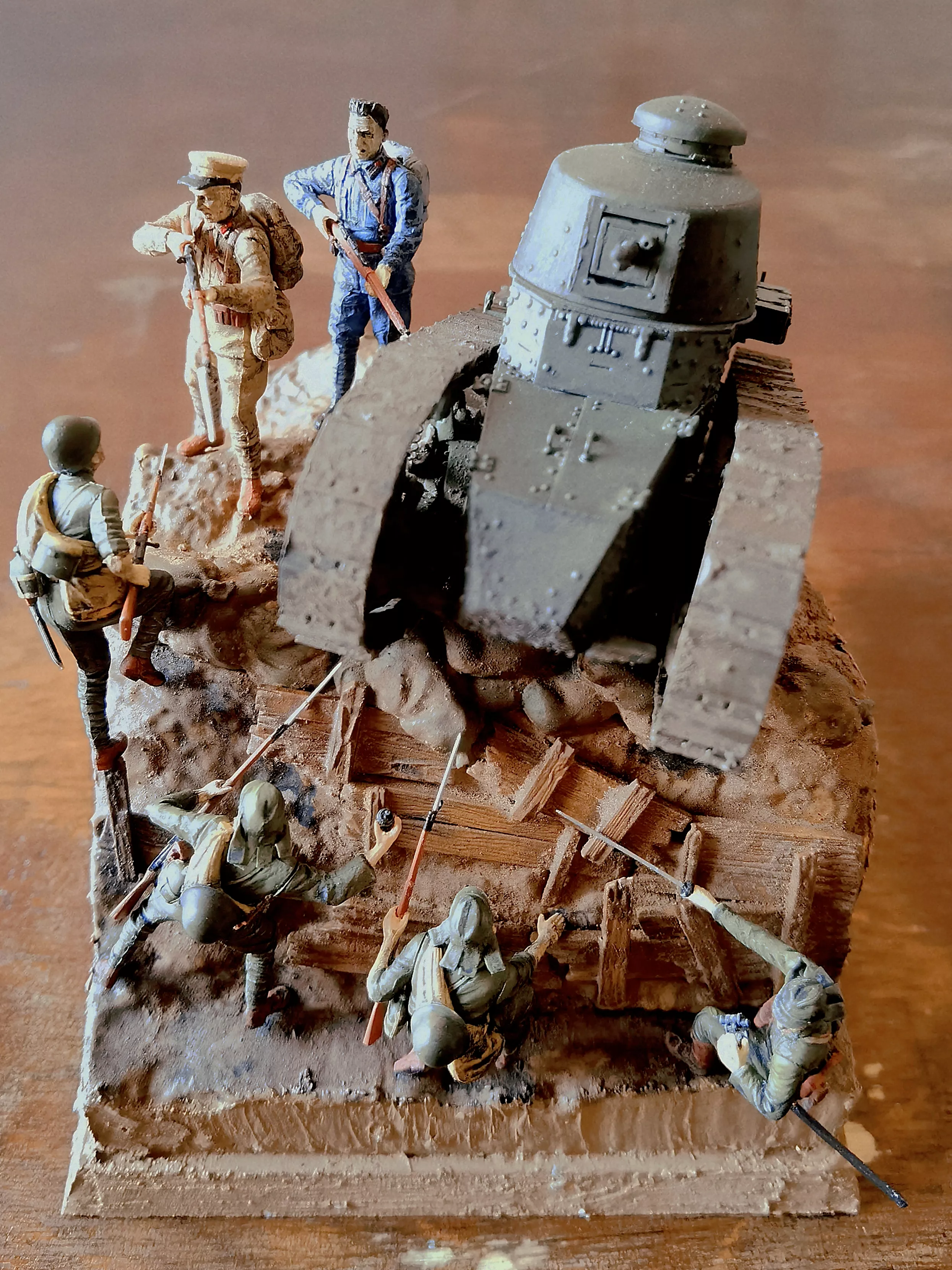 Танк French FT-17 Light Tank (Cast Turret)