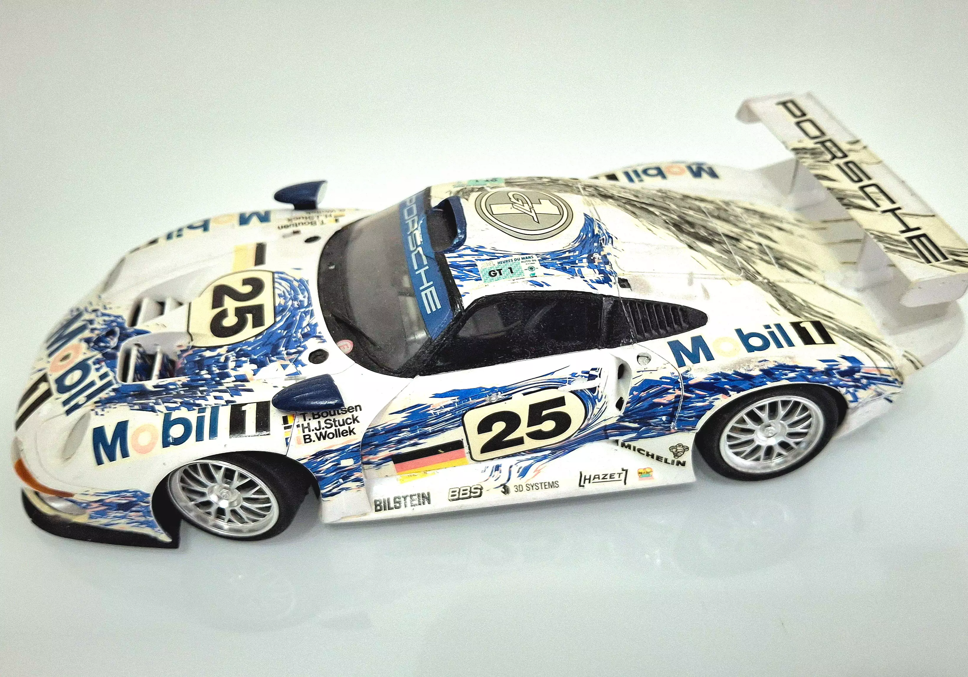 Сборная модель лесовоз с прицепом-роспуском 43204-10