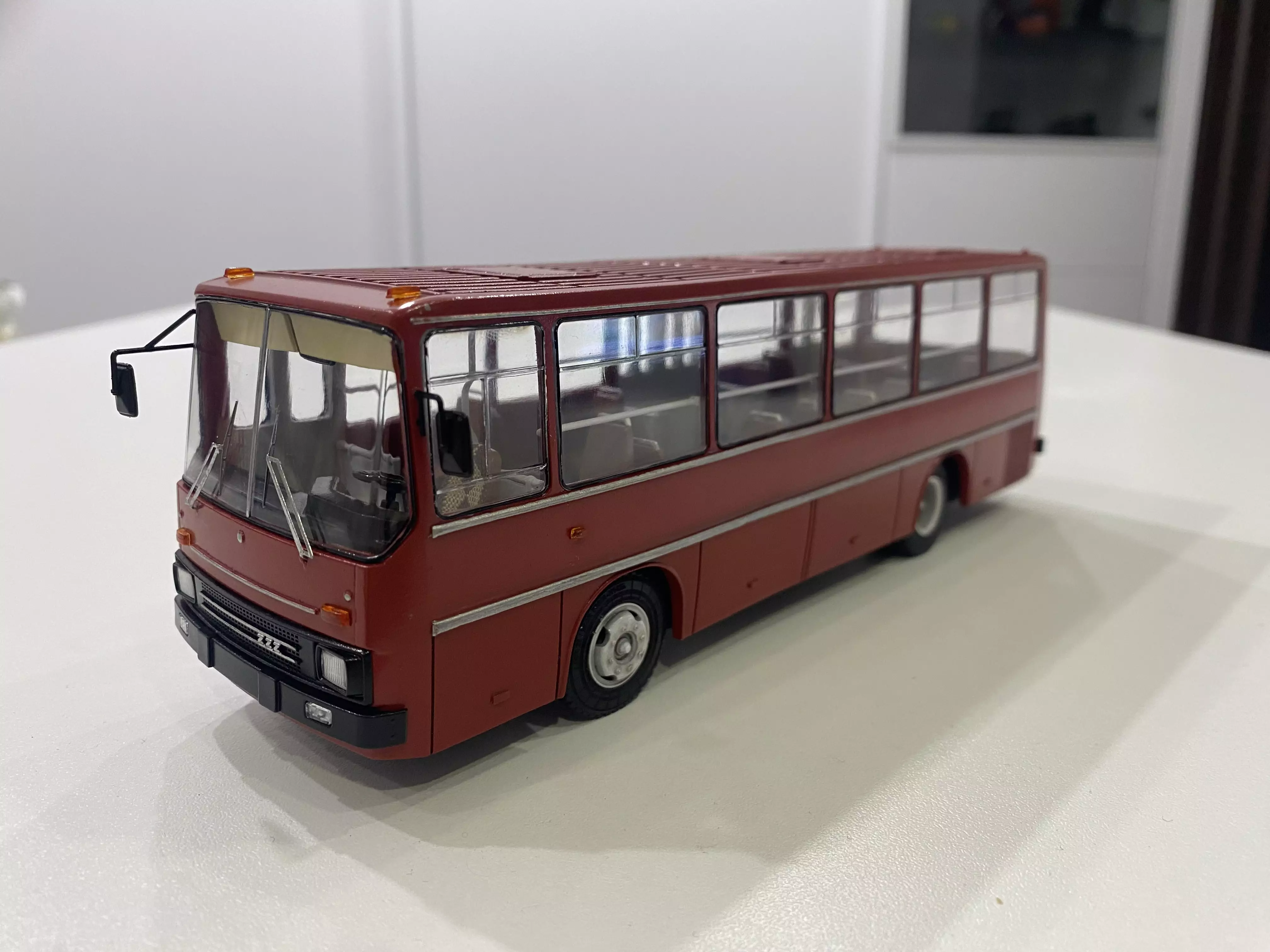 Сборная модель лесовоз с прицепом-роспуском 43204-10