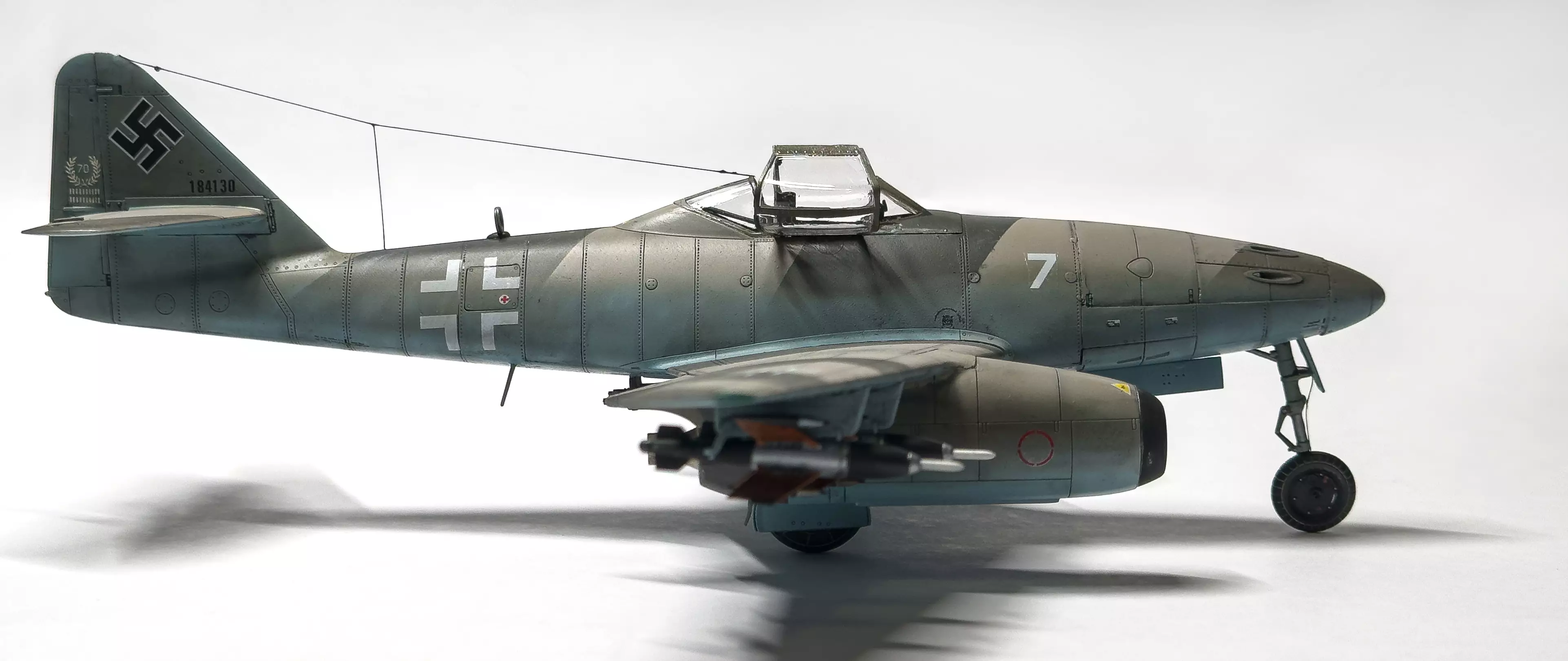 Сборная модель лесовоз с прицепом-роспуском 43204-10