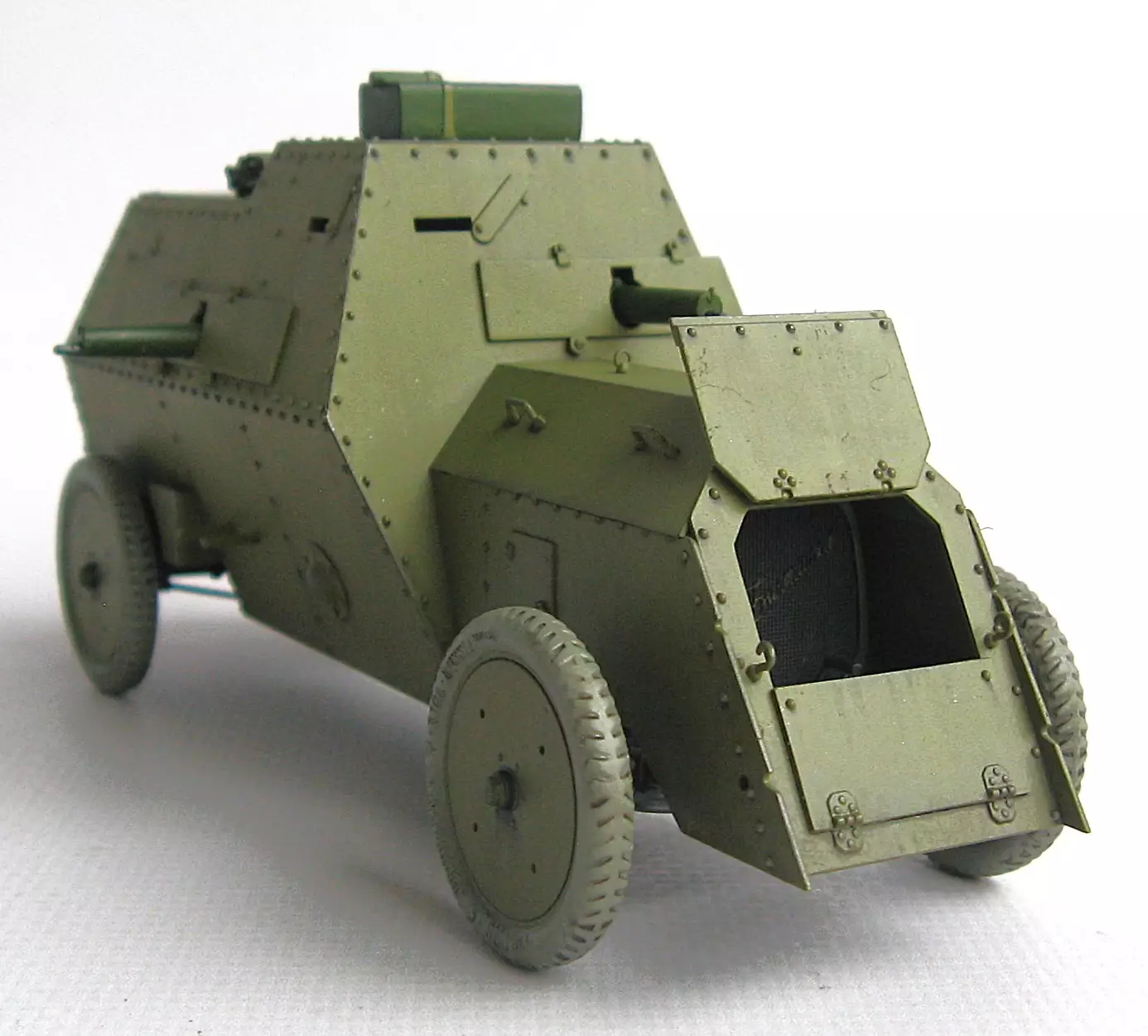 Сборная модель лесовоз с прицепом-роспуском 43204-10