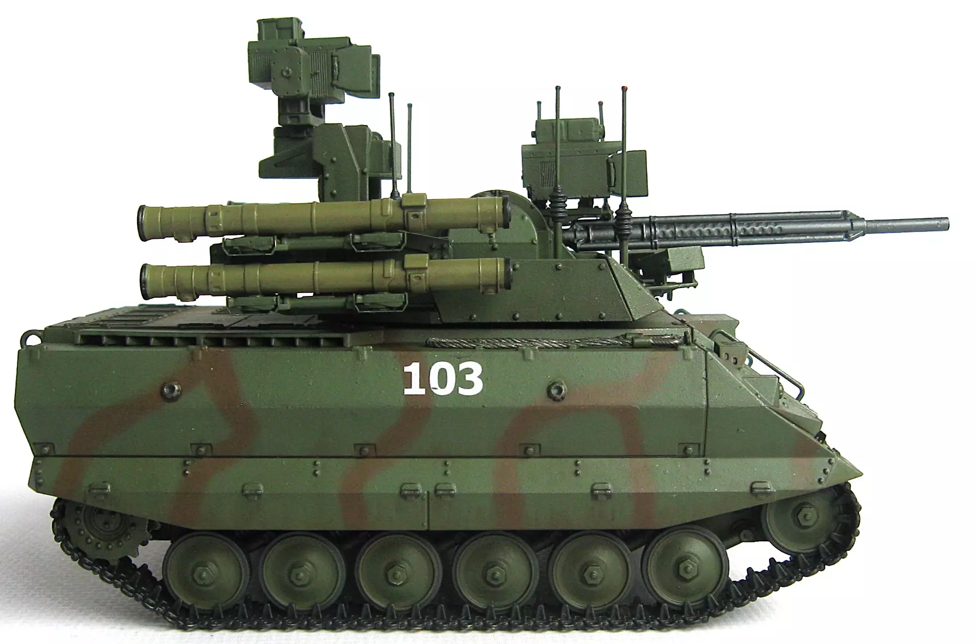 Сборная модель лесовоз с прицепом-роспуском 43204-10