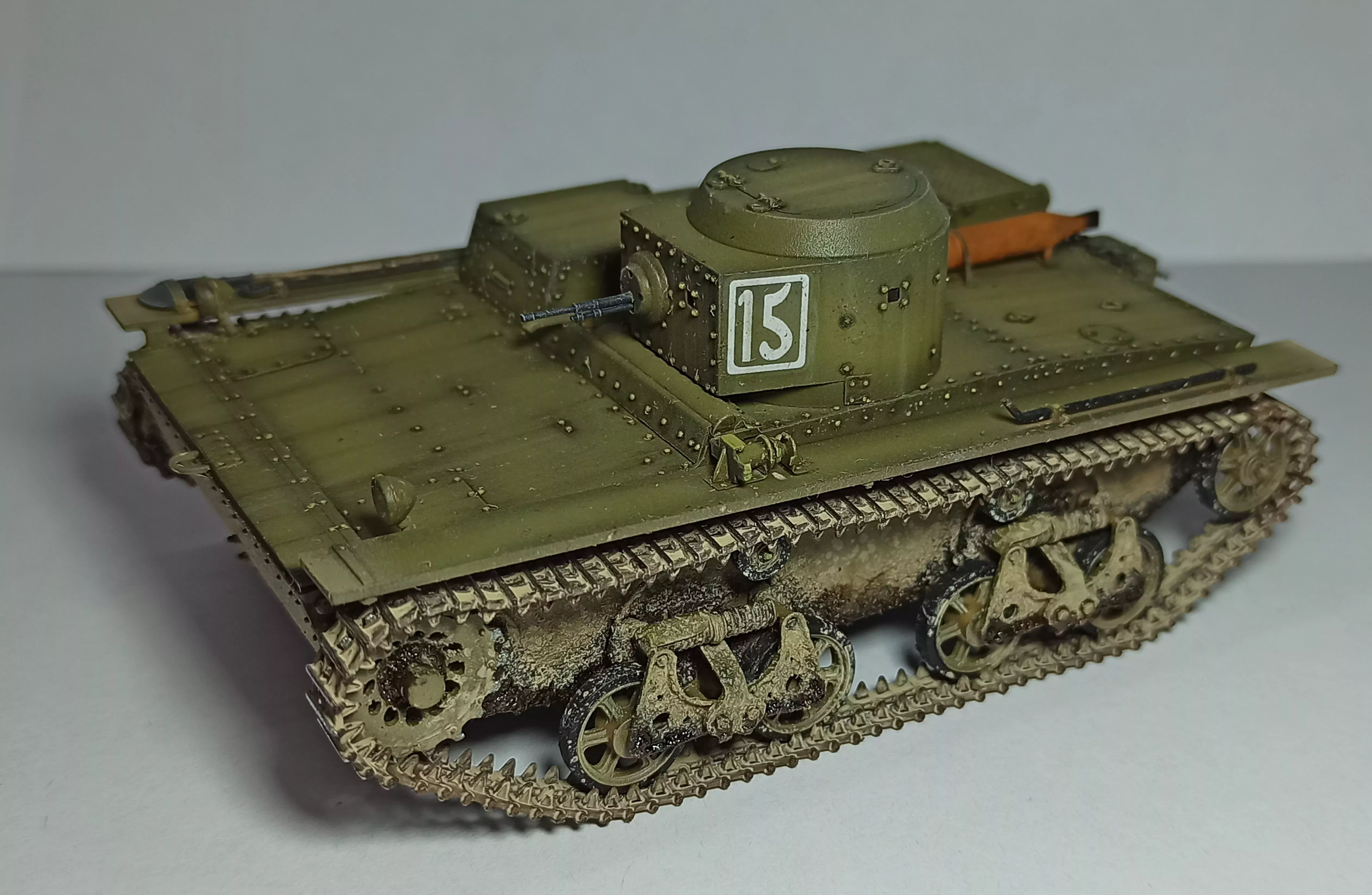 Танк Soviet T-38 Amphibious Light Tank