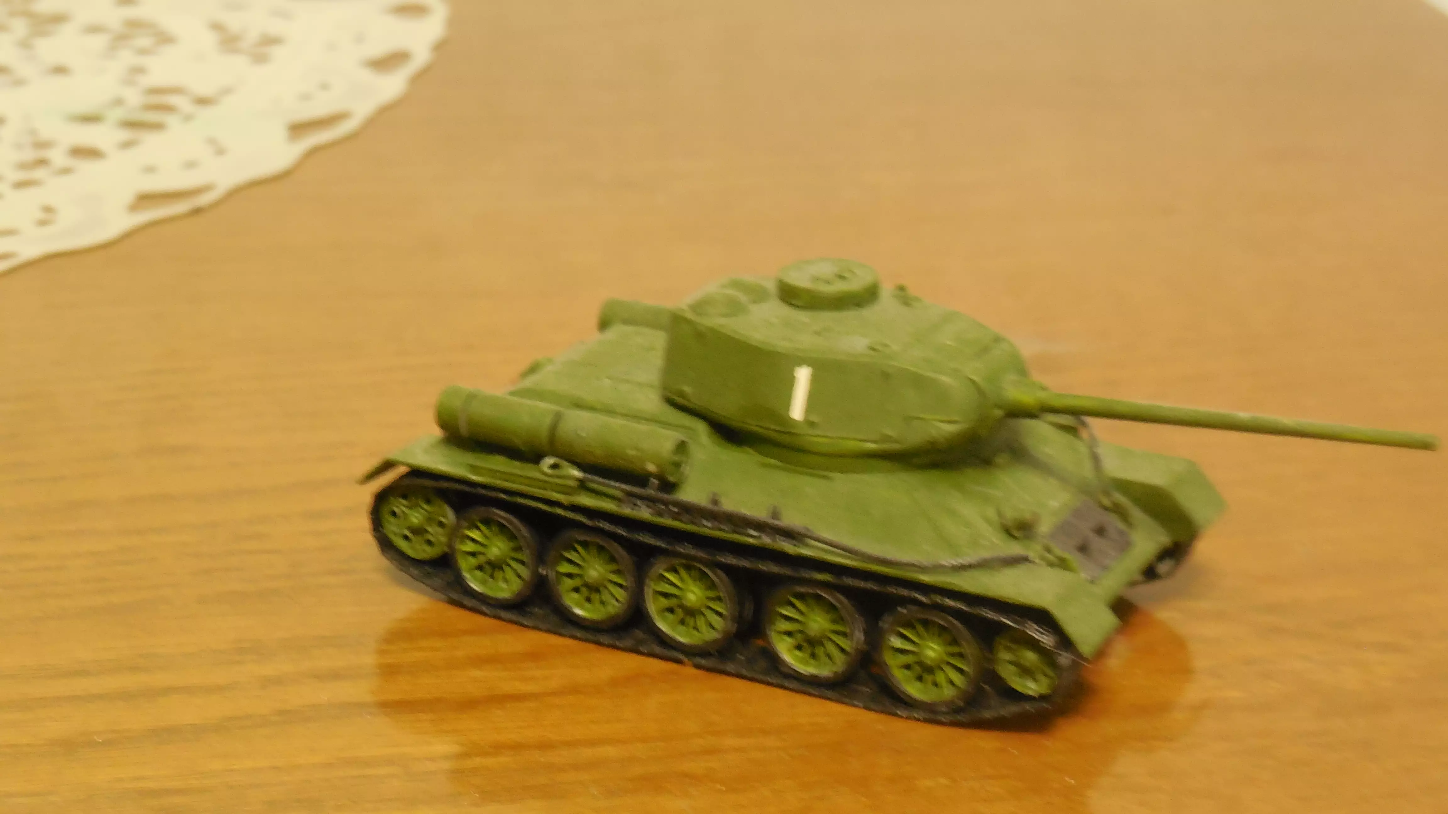 Сборная модель лесовоз с прицепом-роспуском 43204-10