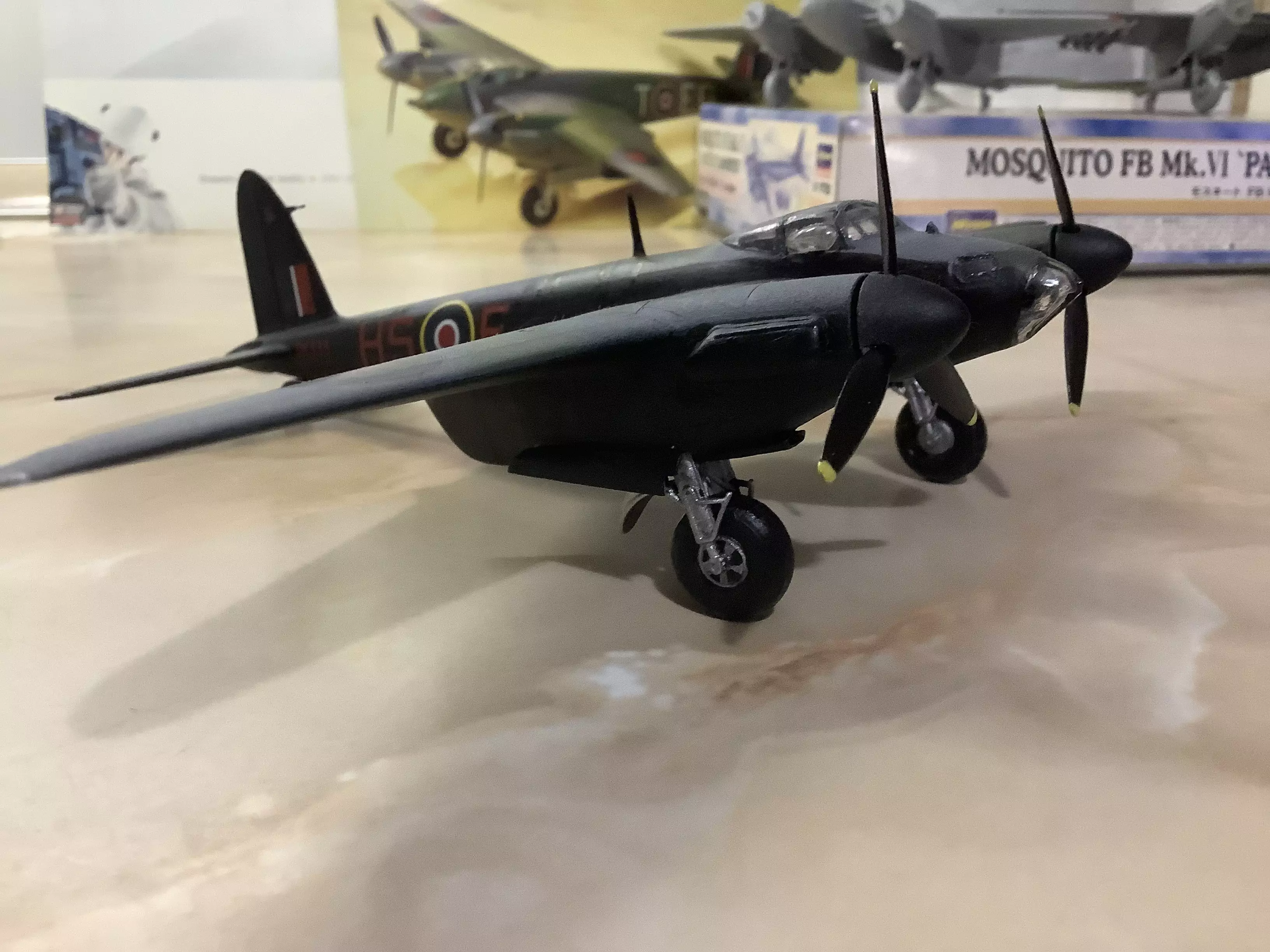 Сборная модель лесовоз с прицепом-роспуском 43204-10