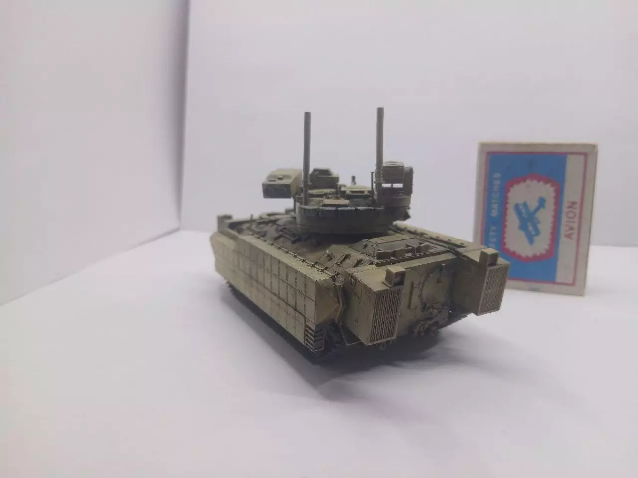 Сборная модель лесовоз с прицепом-роспуском 43204-10