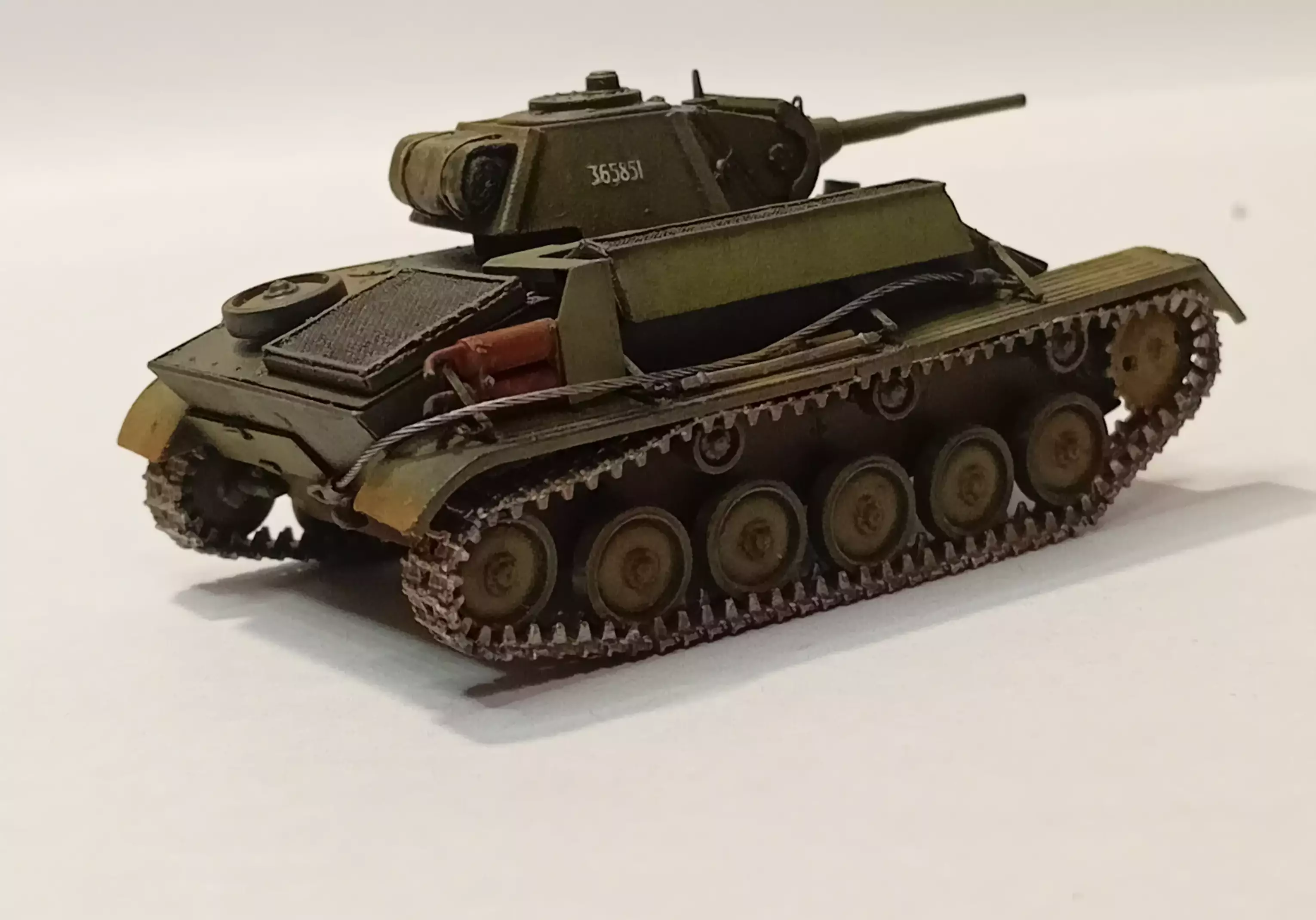 Сборная модель лесовоз с прицепом-роспуском 43204-10