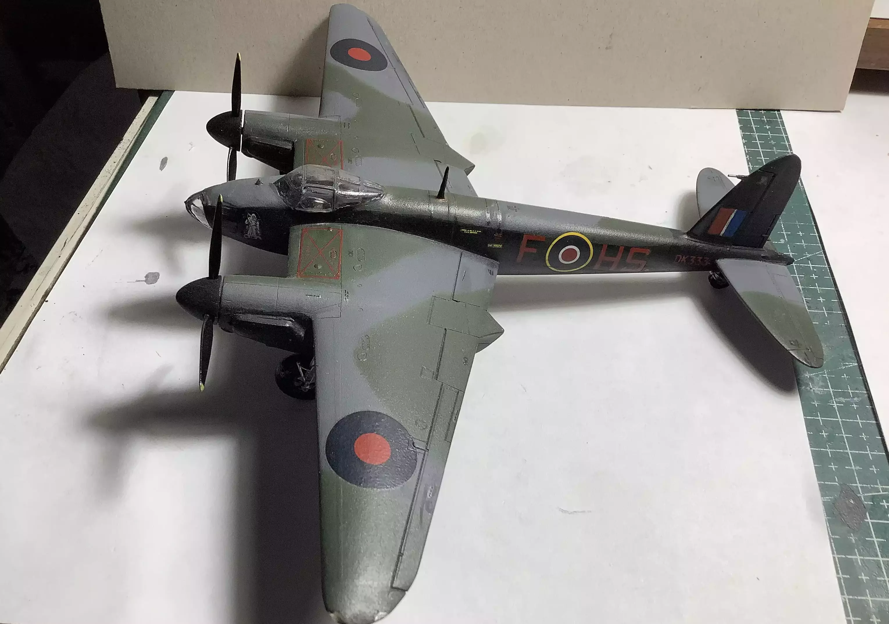 Сборная модель лесовоз с прицепом-роспуском 43204-10