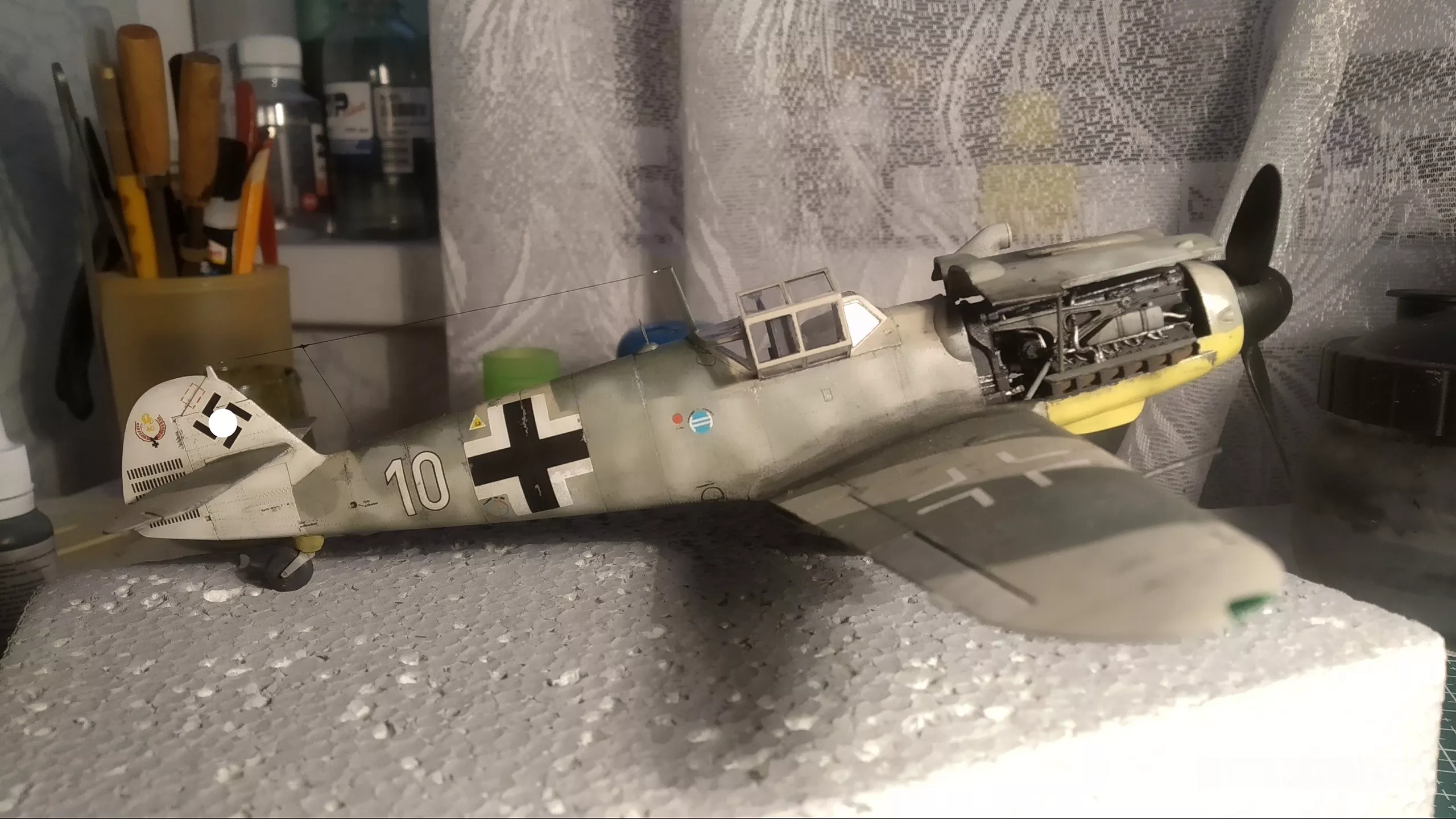 Немецкий истребитель Мессершмитт BF-109G6