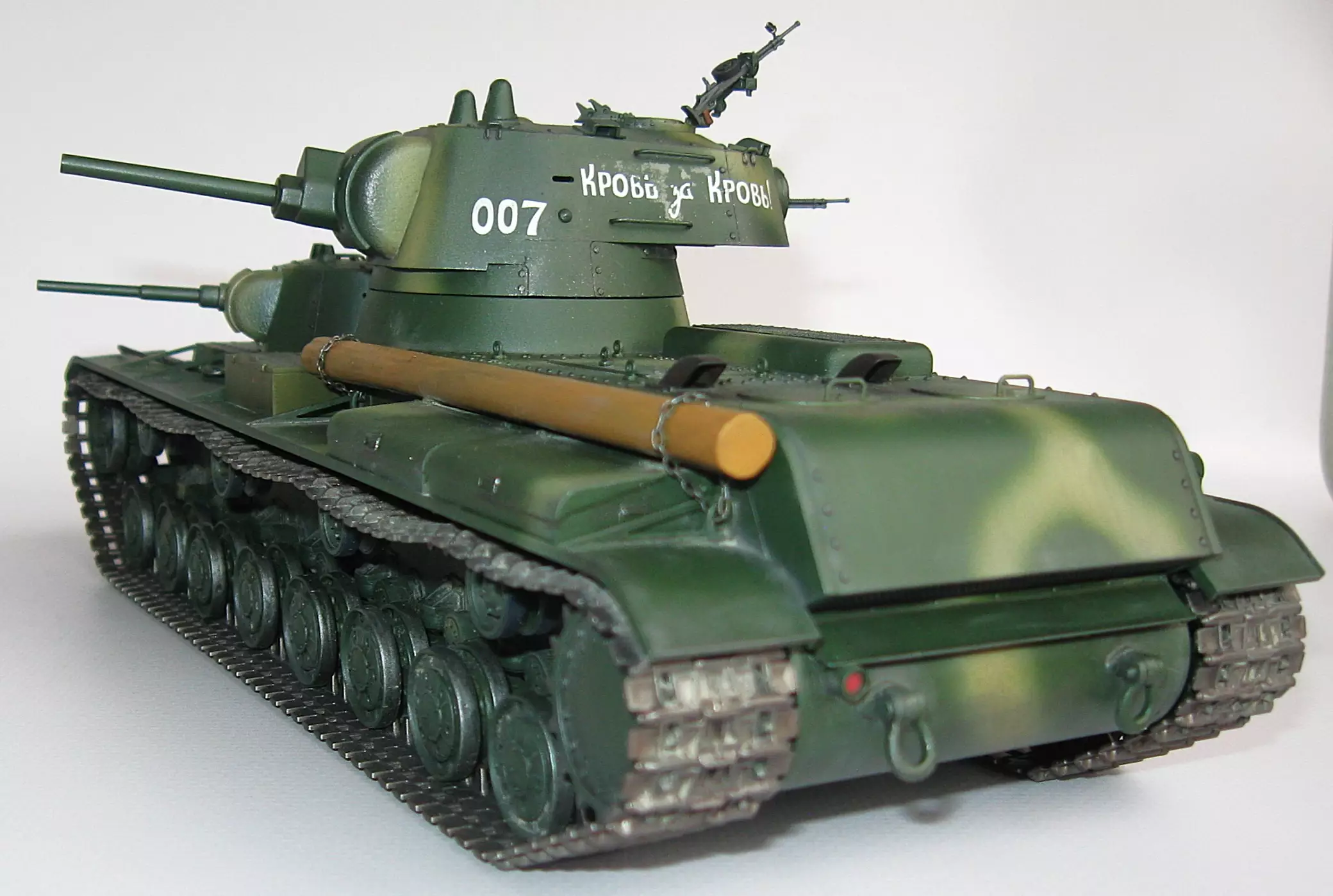 Сборная модель лесовоз с прицепом-роспуском 43204-10