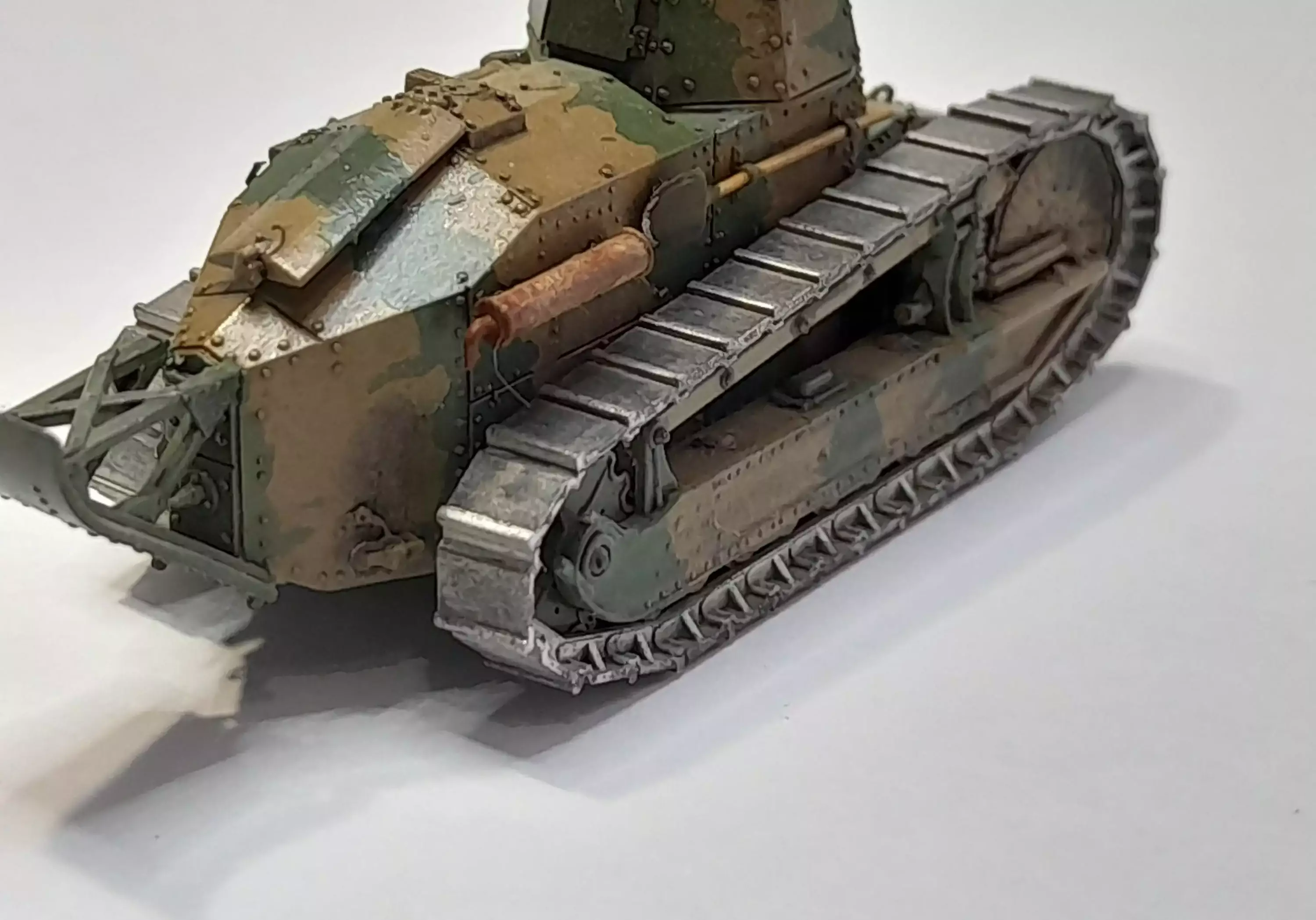 Сборная модель лесовоз с прицепом-роспуском 43204-10