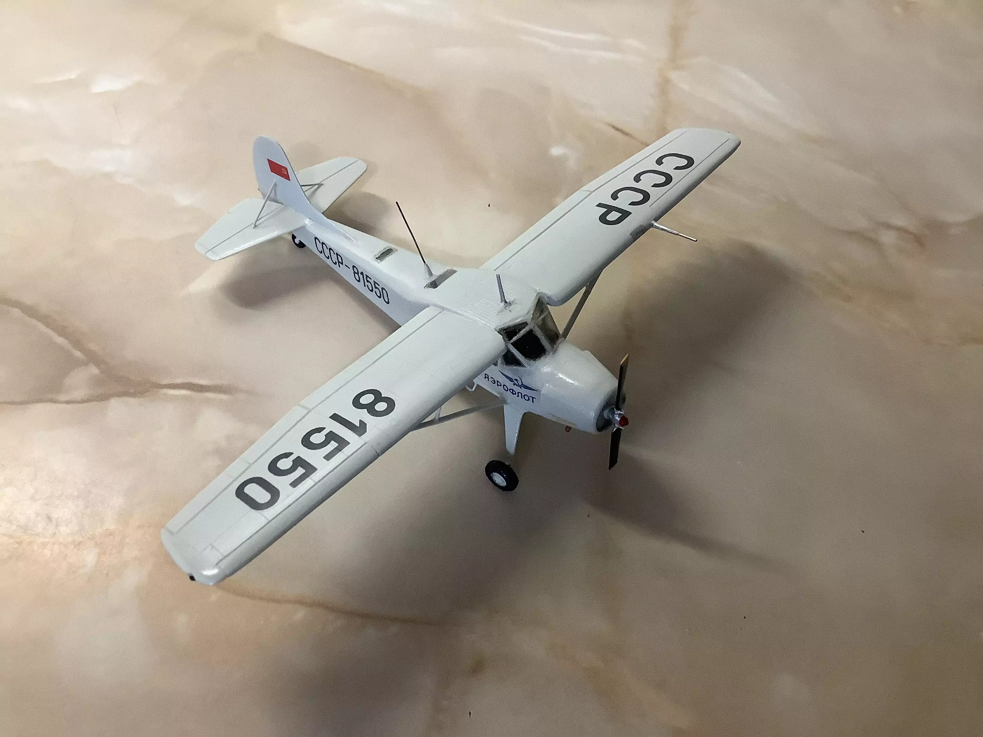 Сборная модель лесовоз с прицепом-роспуском 43204-10