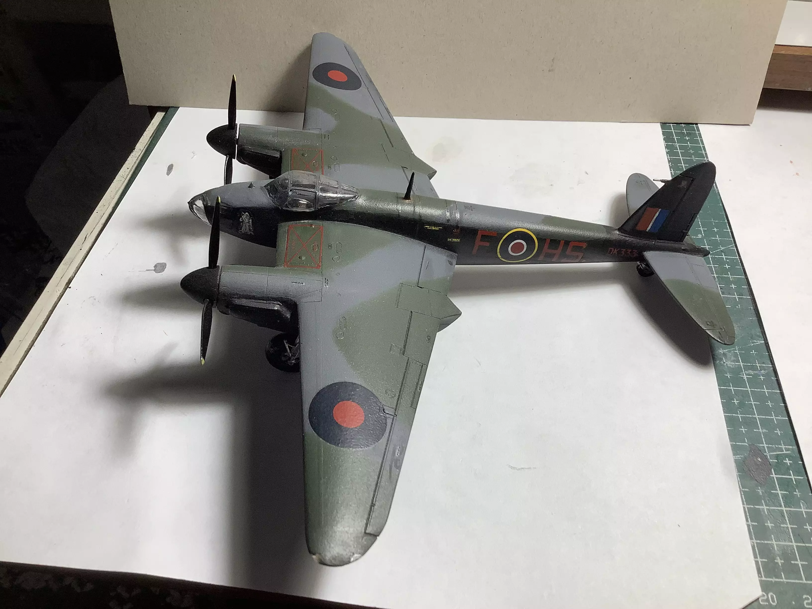 Сборная модель лесовоз с прицепом-роспуском 43204-10