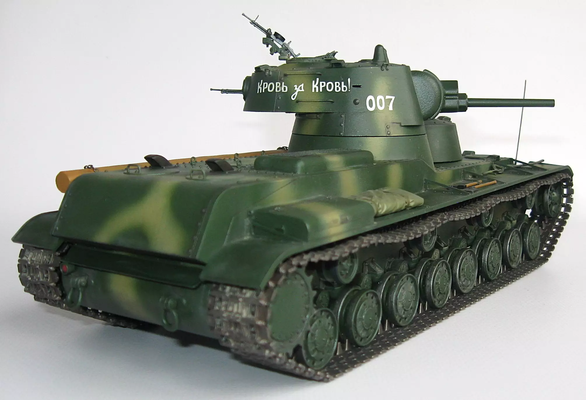 Сборная модель лесовоз с прицепом-роспуском 43204-10