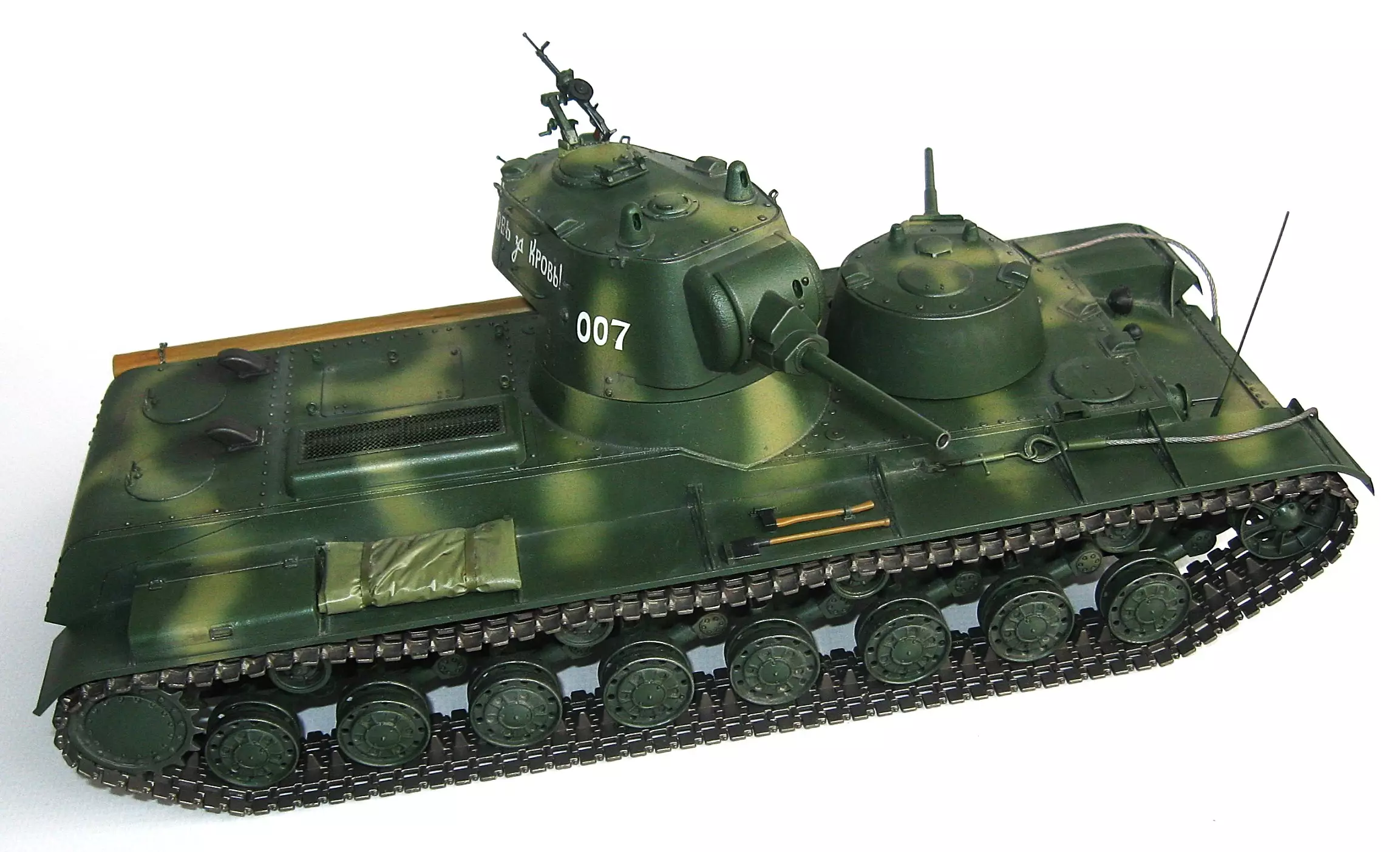 Сборная модель лесовоз с прицепом-роспуском 43204-10