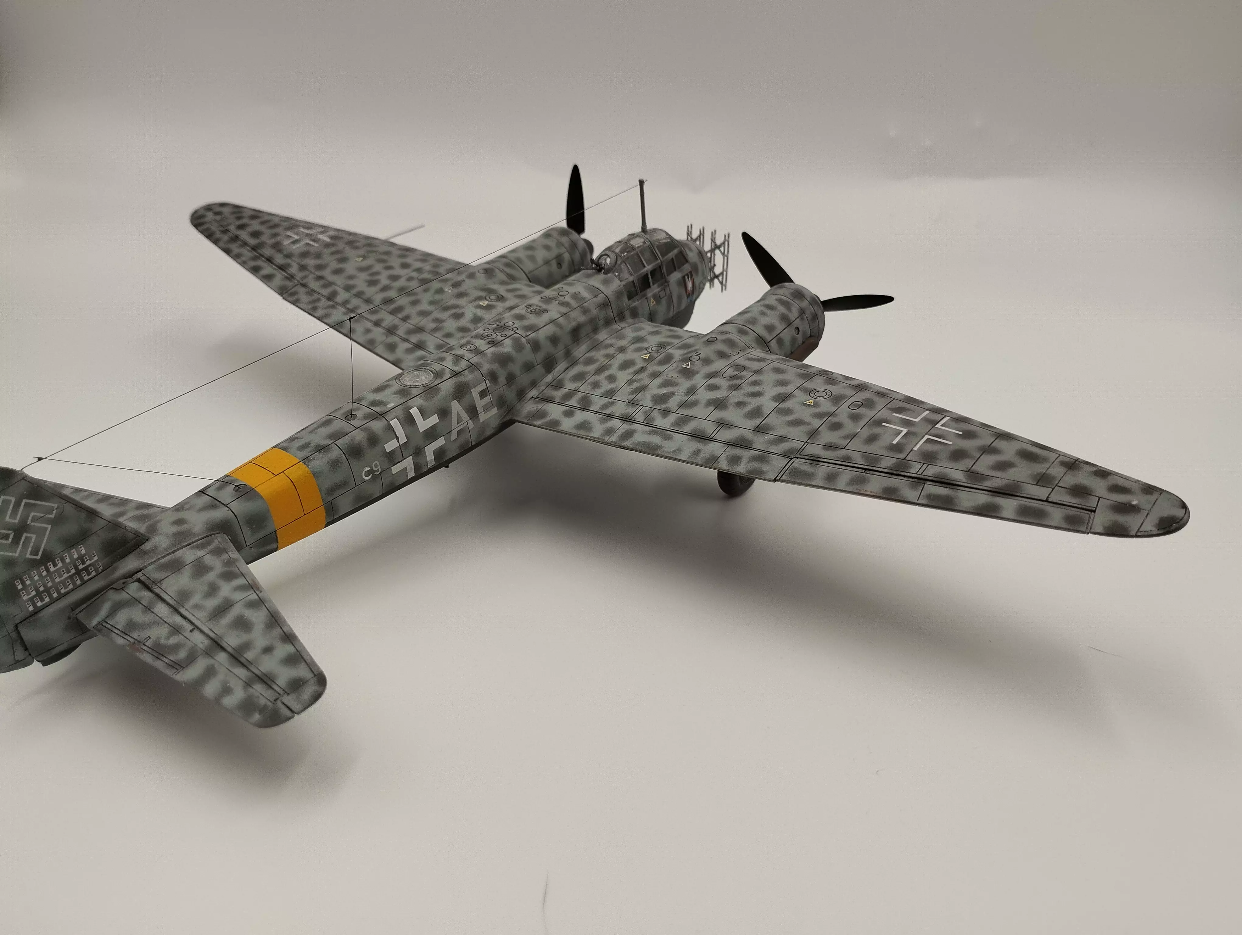 Сборная модель лесовоз с прицепом-роспуском 43204-10