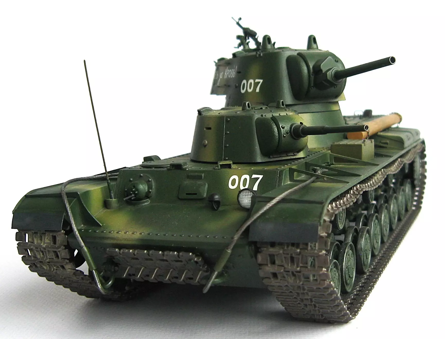 Сборная модель лесовоз с прицепом-роспуском 43204-10