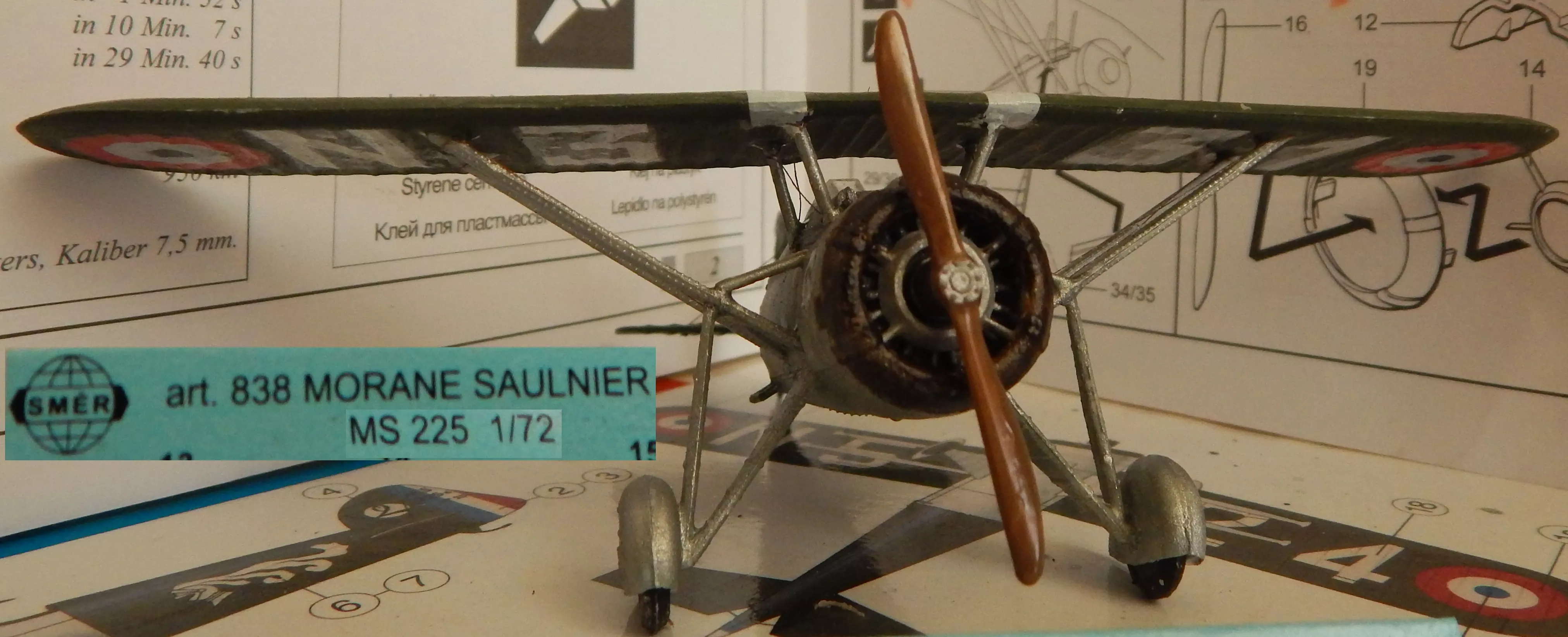 Истребитель Morane-Saulnier MS 225