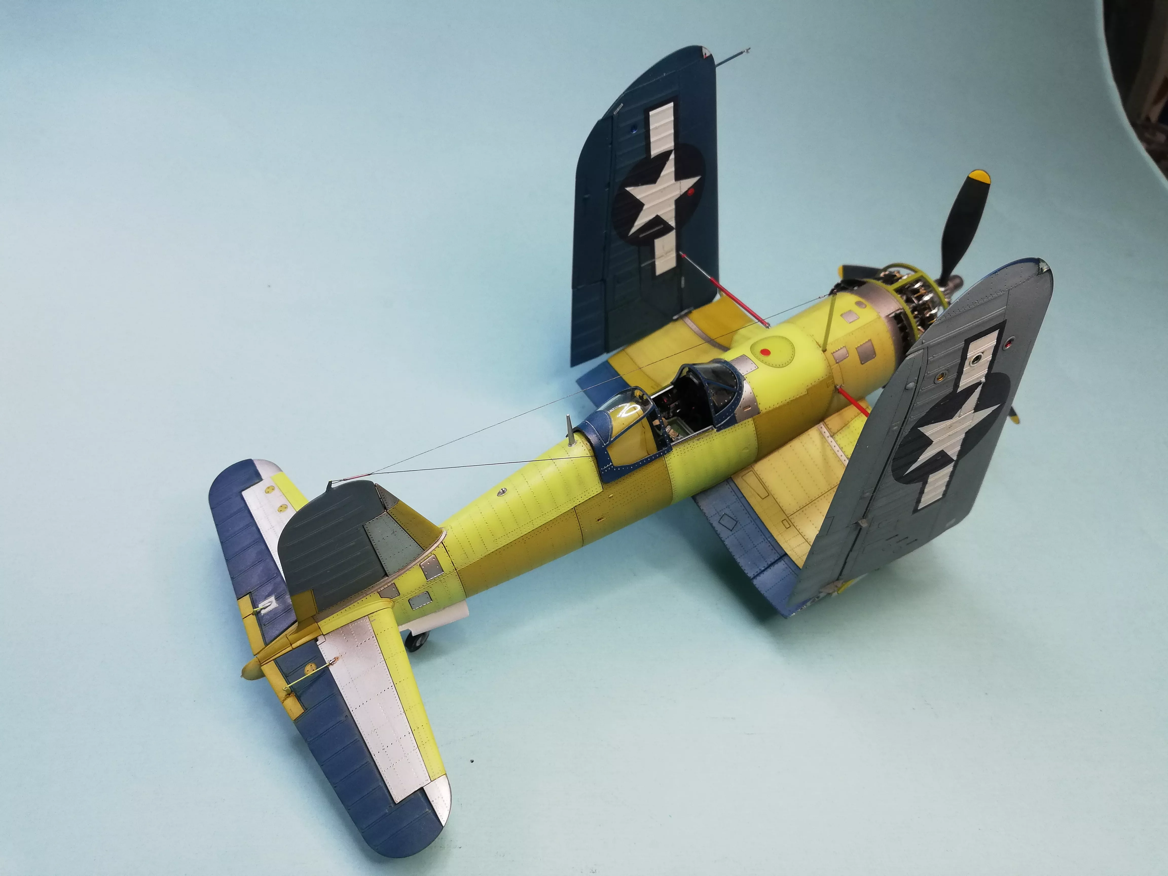 3D Декаль интерьера кабины F4U-1A (Magic Factory)