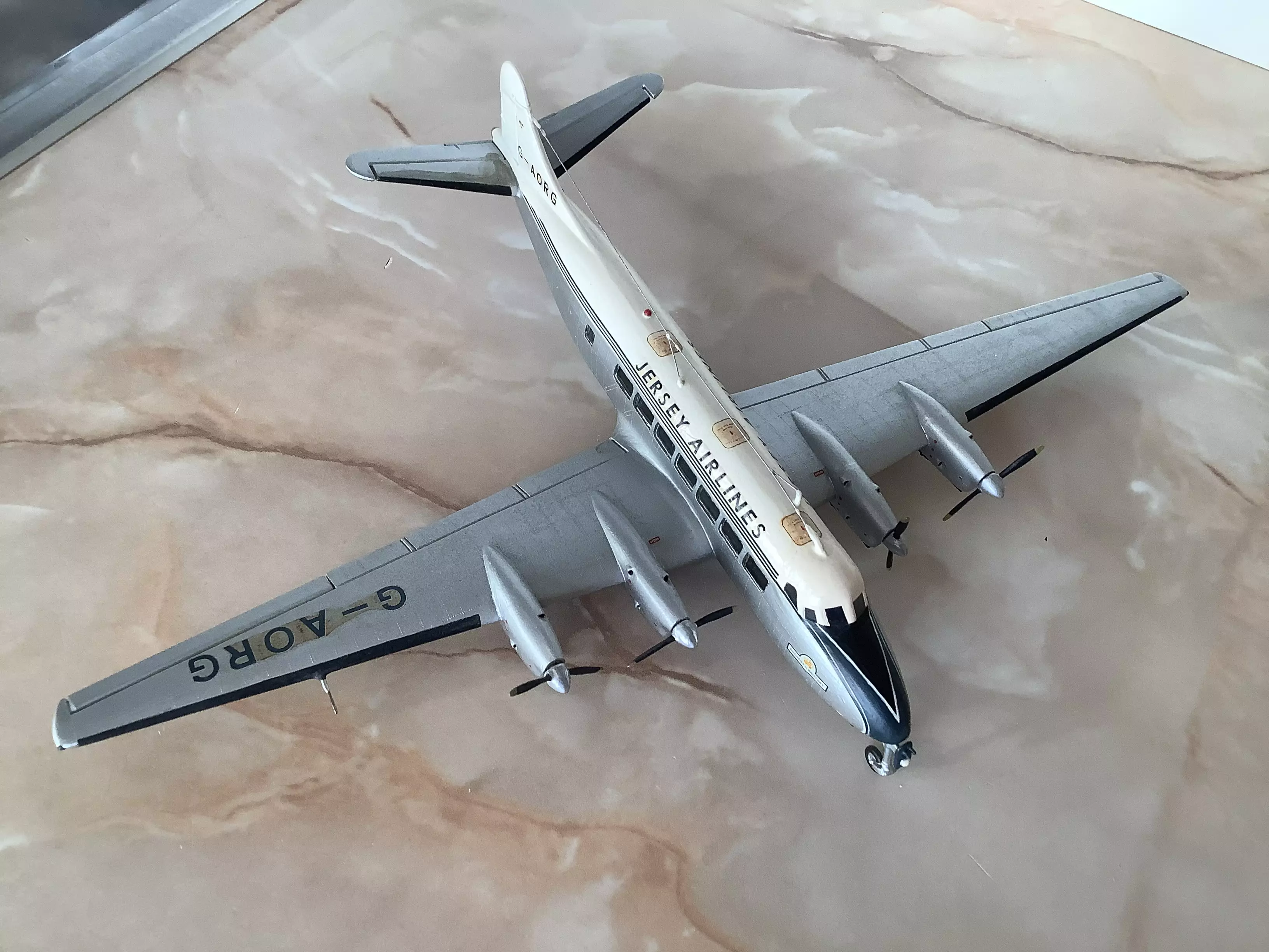 Сборная модель лесовоз с прицепом-роспуском 43204-10