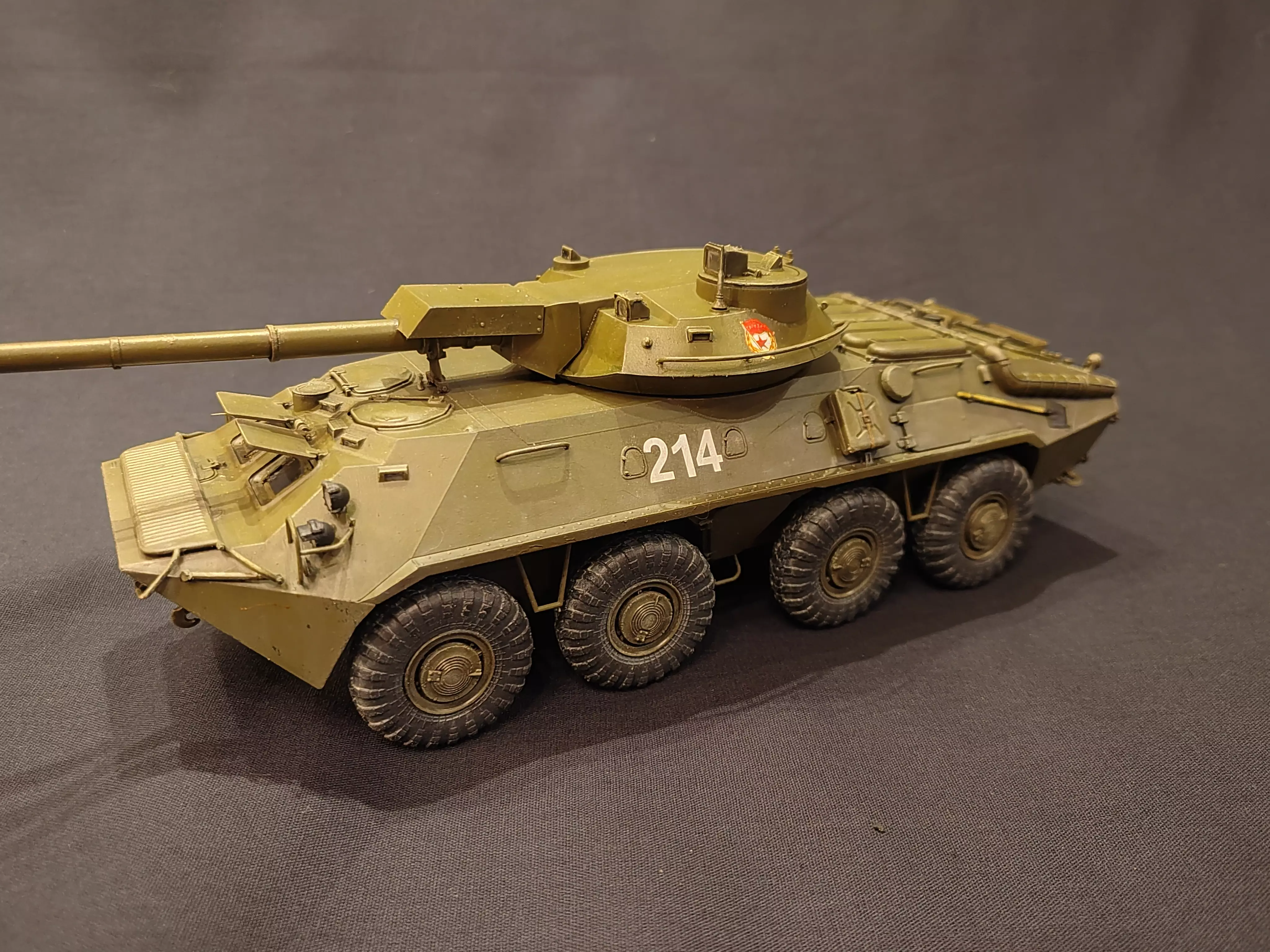 САУ Soviet 2S14 Zhalo-S 85mm anti-tank gun