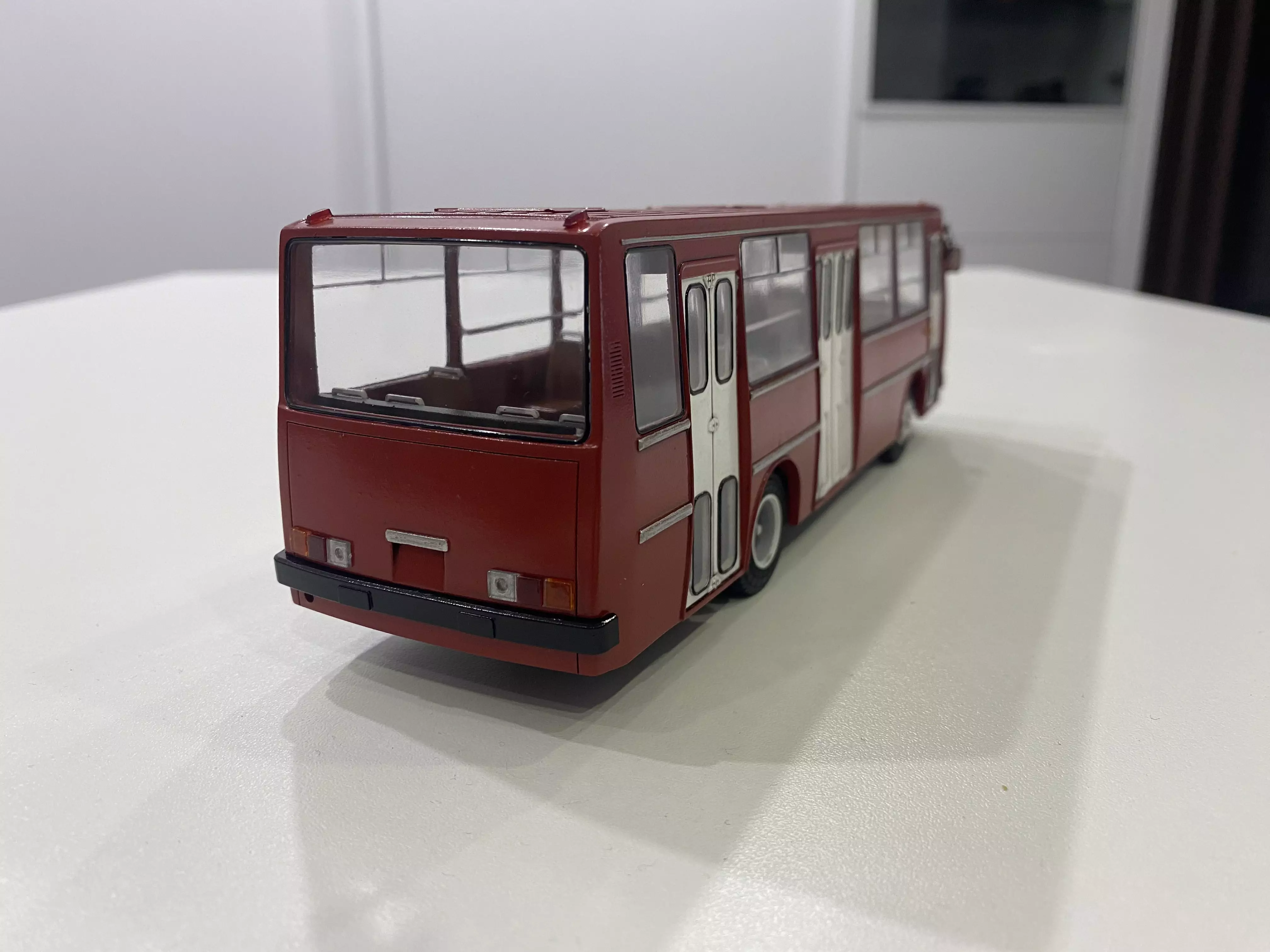 Сборная модель лесовоз с прицепом-роспуском 43204-10