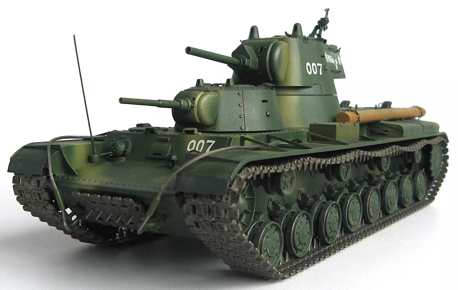 Сборная модель лесовоз с прицепом-роспуском 43204-10