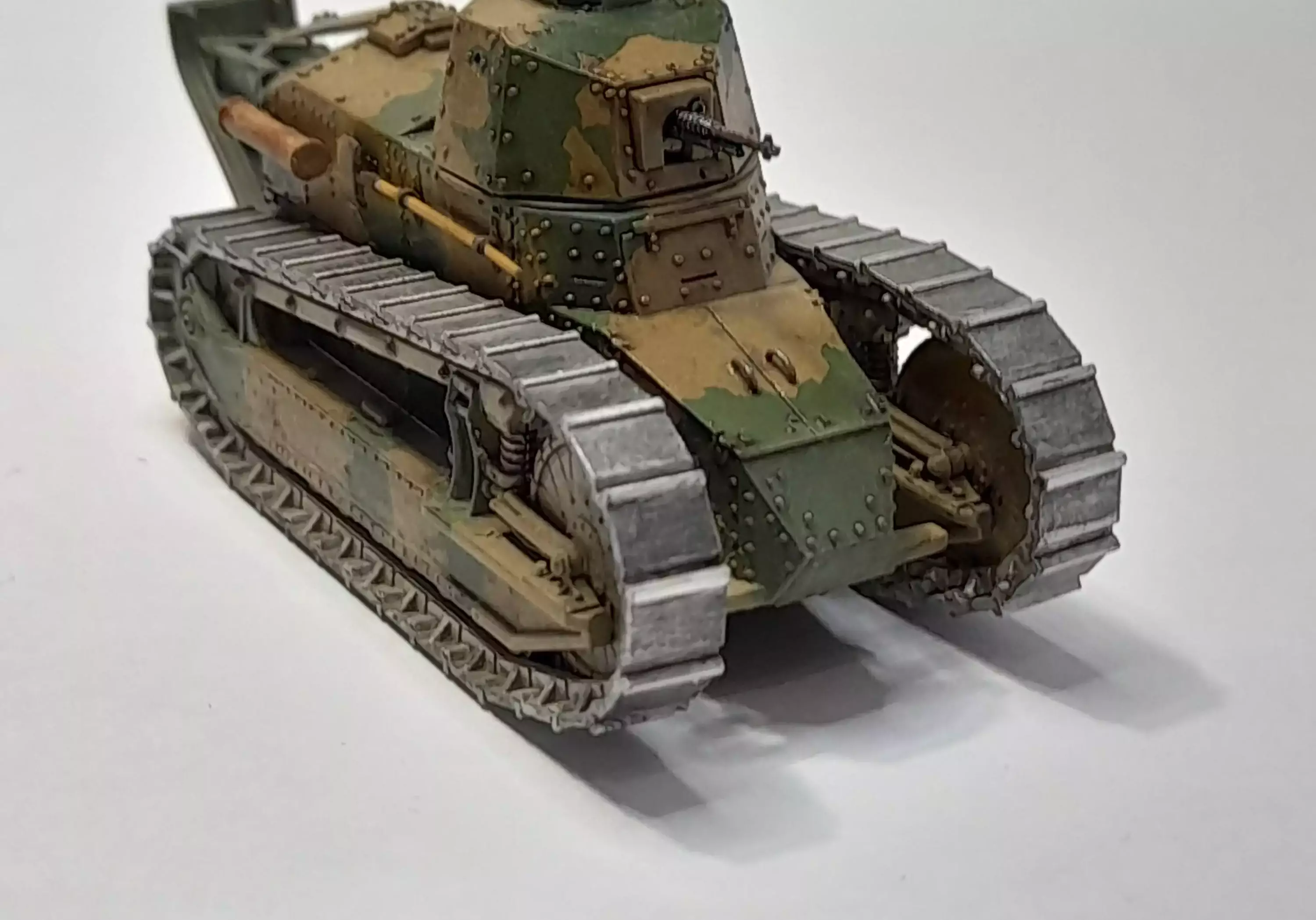 Сборная модель лесовоз с прицепом-роспуском 43204-10