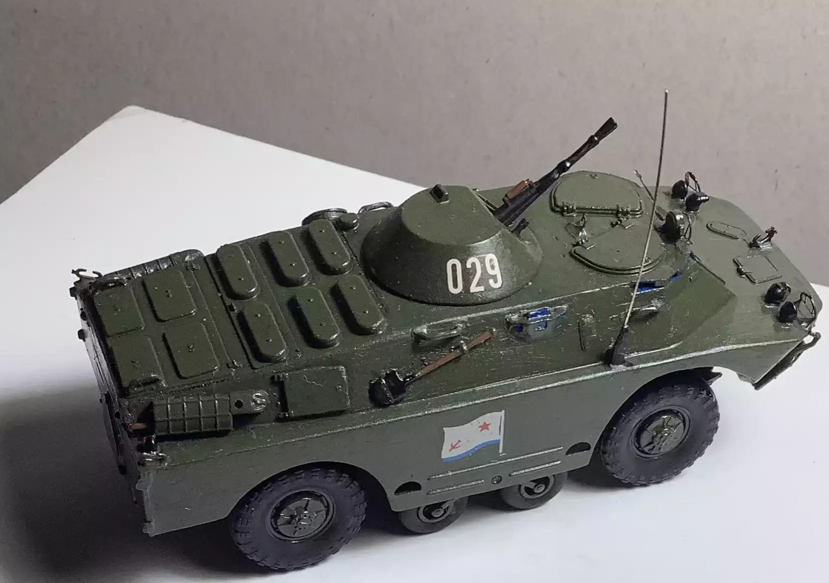 Сборная модель лесовоз с прицепом-роспуском 43204-10