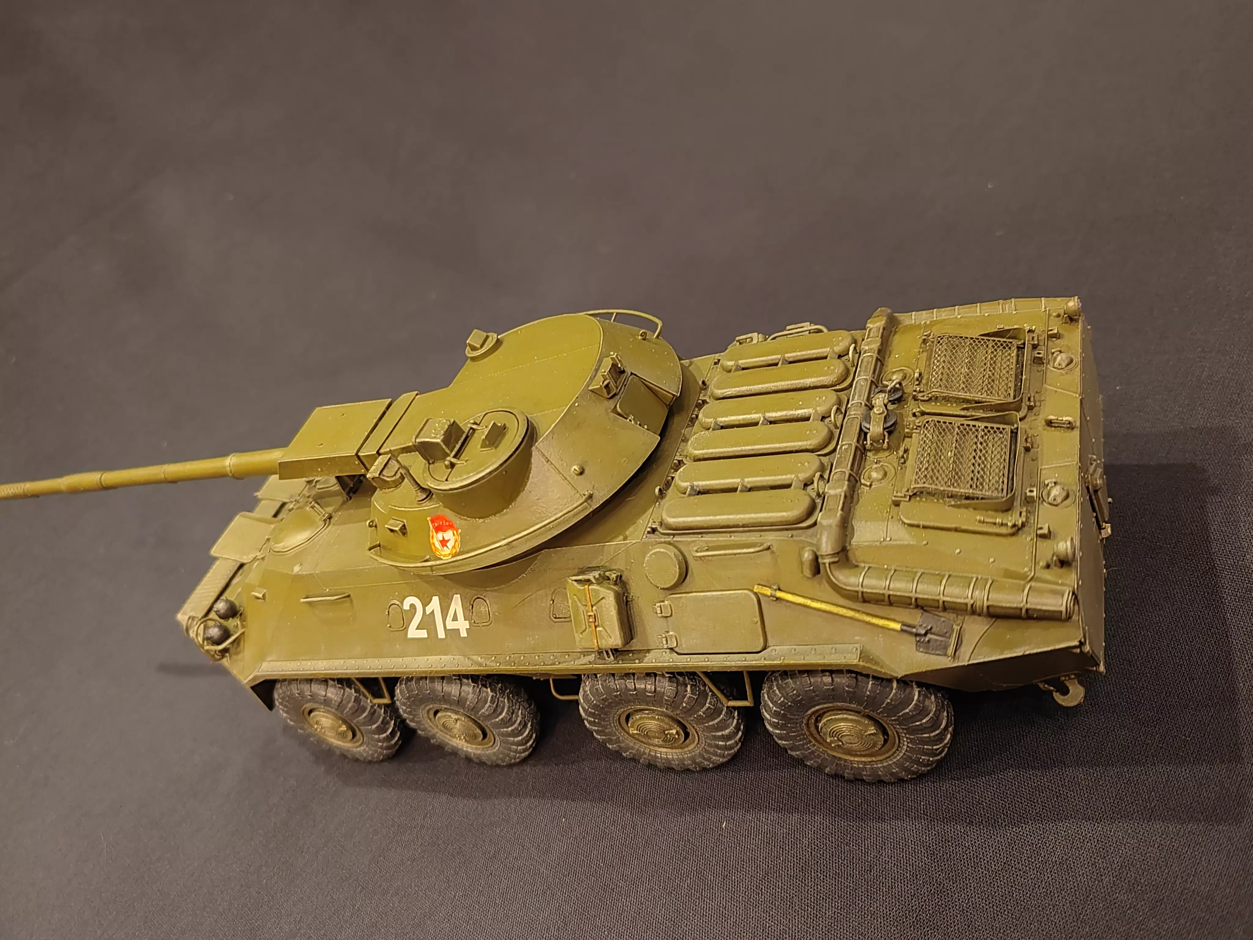 Сборная модель лесовоз с прицепом-роспуском 43204-10