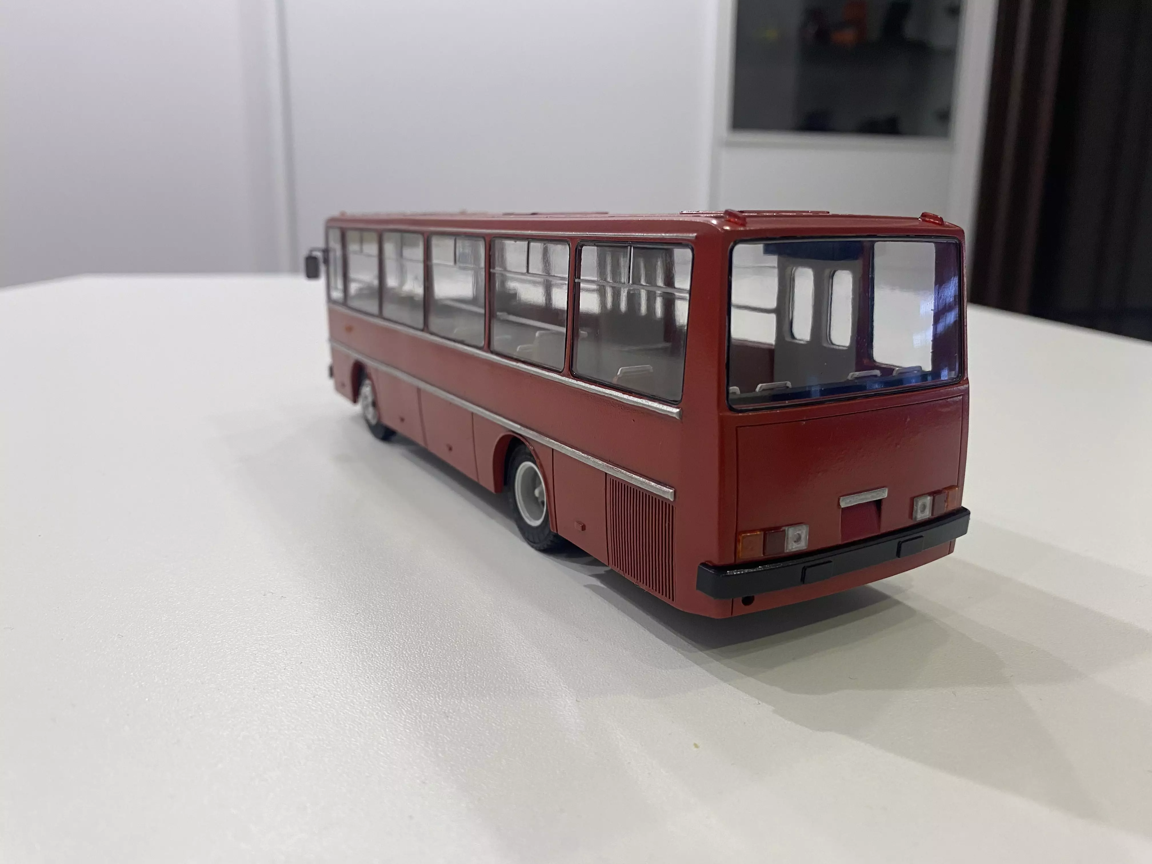 Сборная модель лесовоз с прицепом-роспуском 43204-10