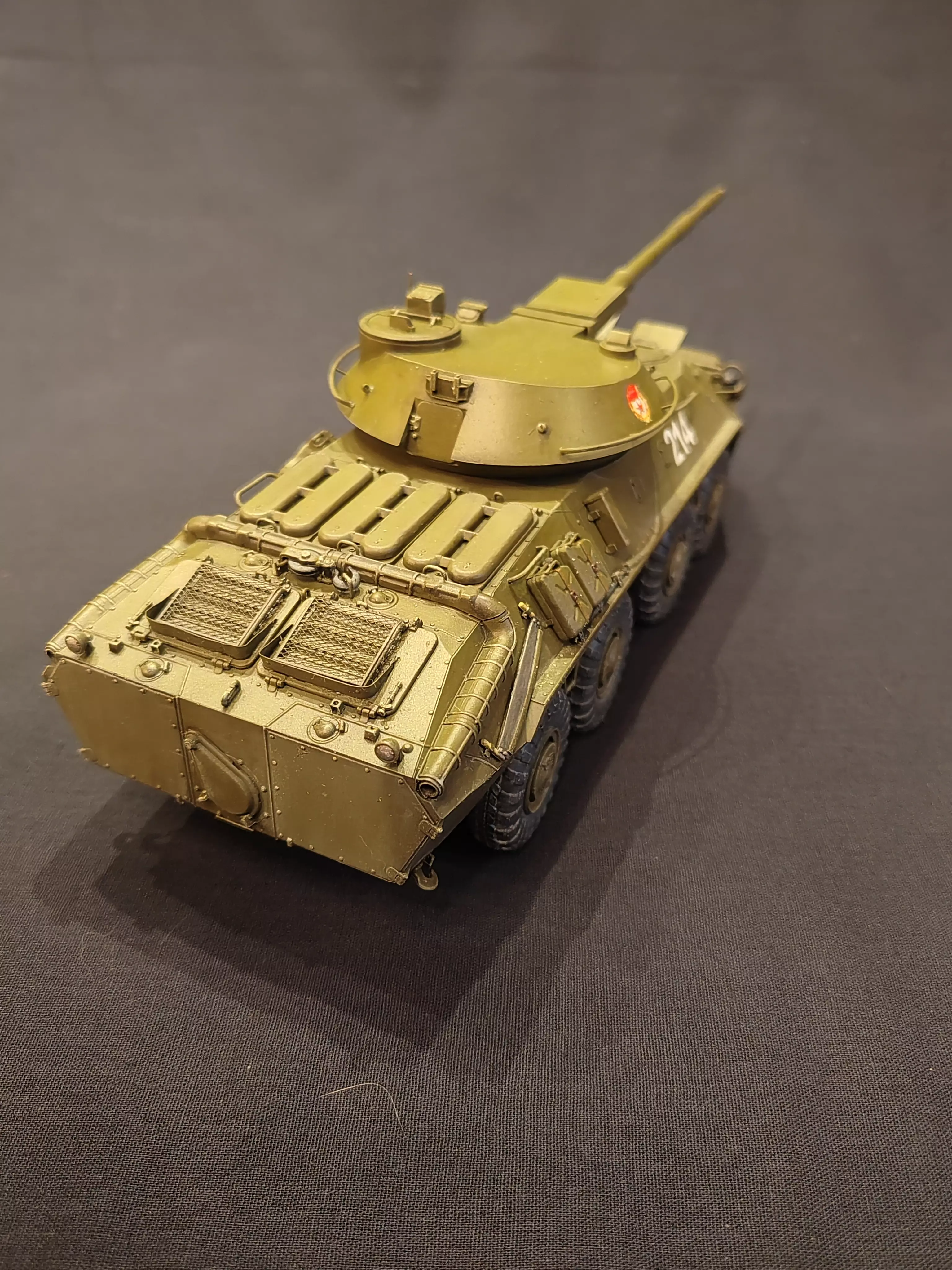 Сборная модель лесовоз с прицепом-роспуском 43204-10