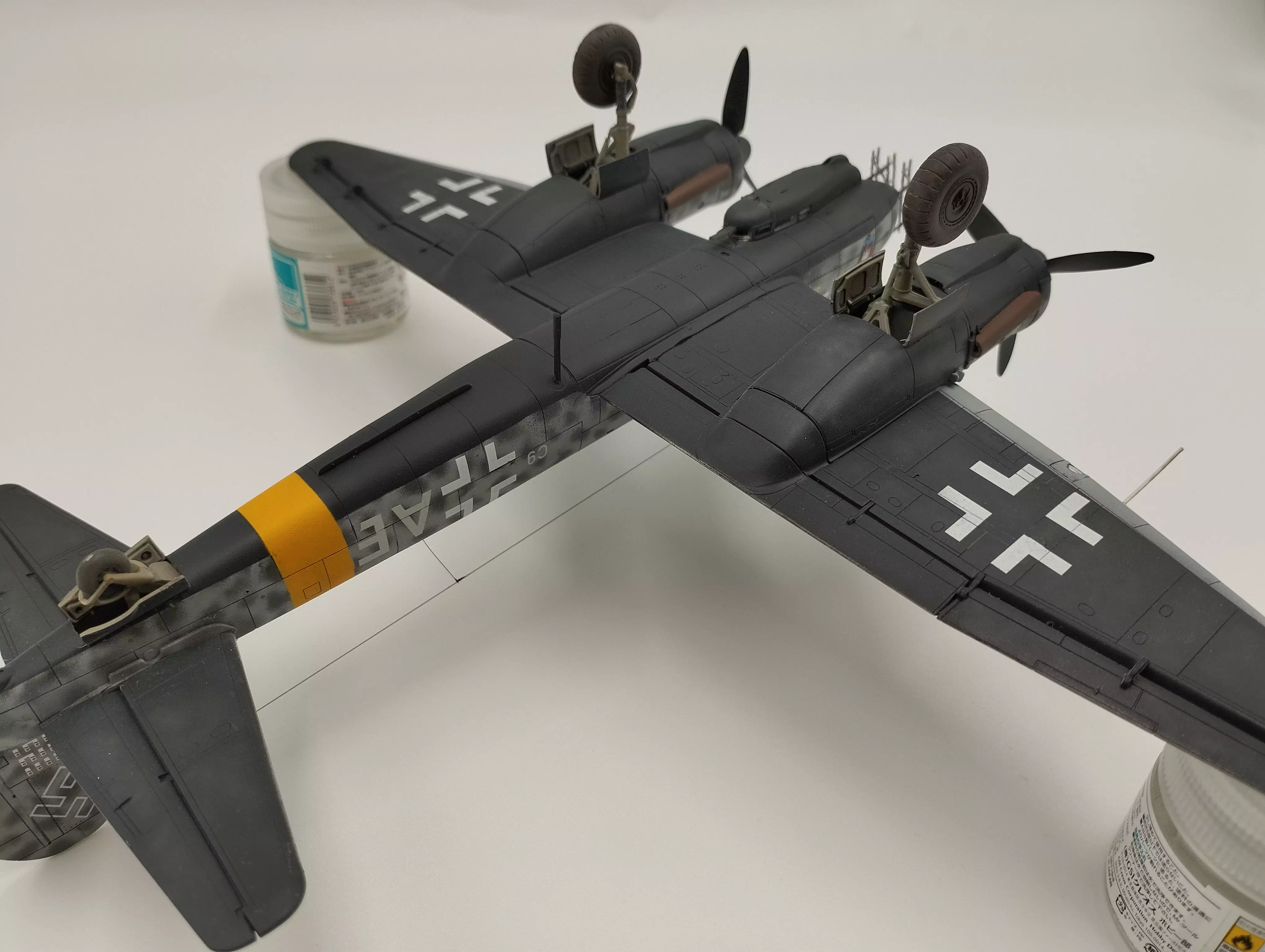 Сборная модель лесовоз с прицепом-роспуском 43204-10