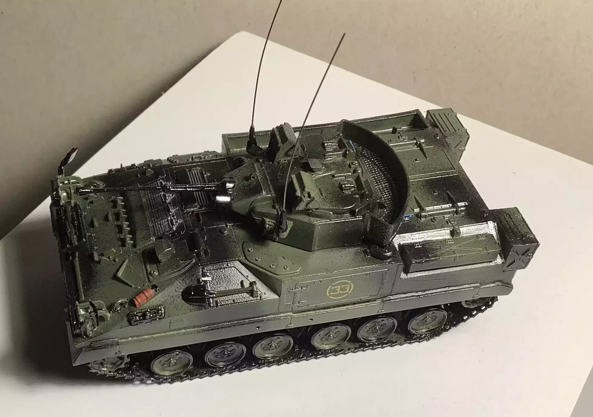 Сборная модель лесовоз с прицепом-роспуском 43204-10