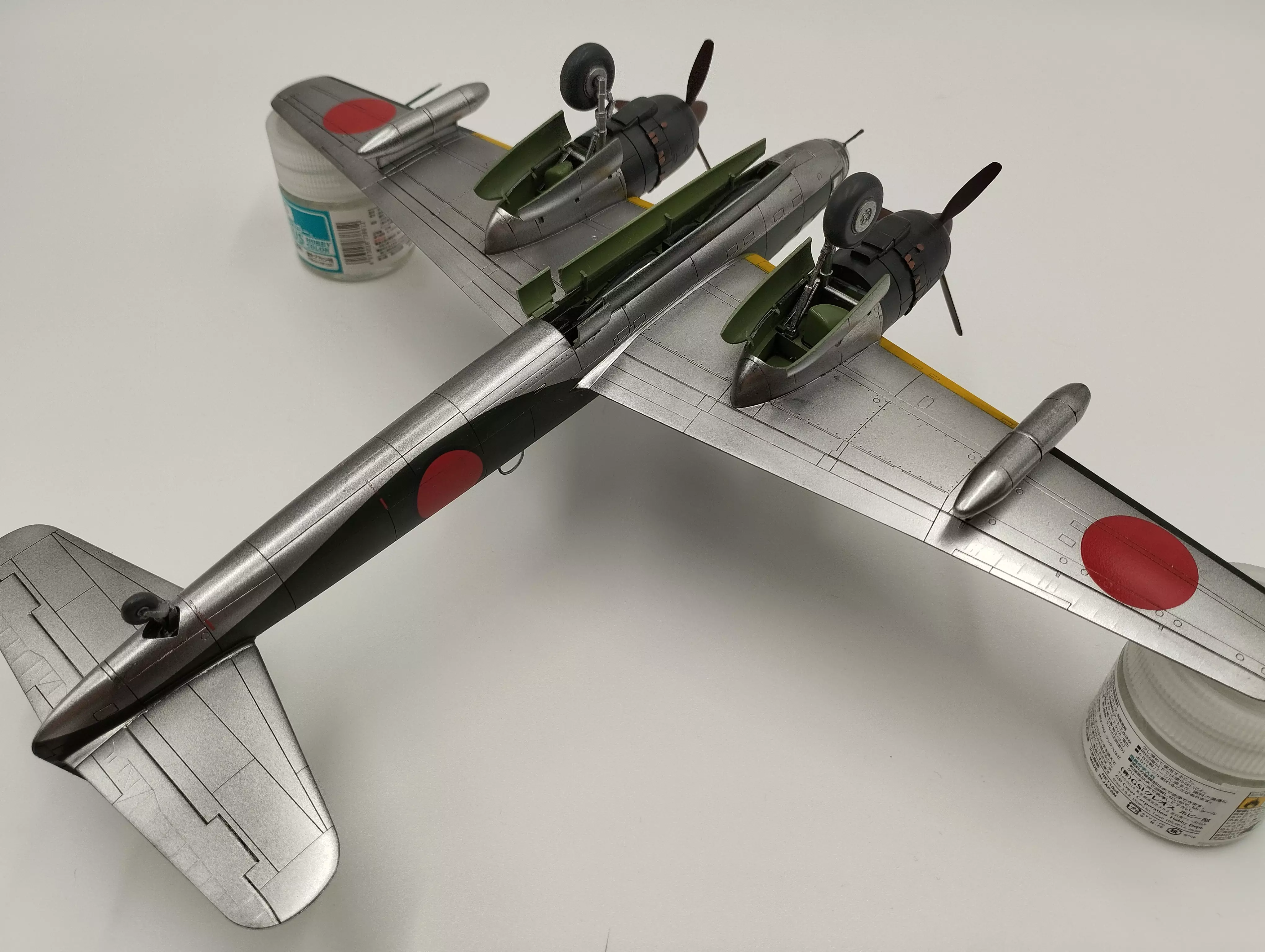 Сборная модель лесовоз с прицепом-роспуском 43204-10