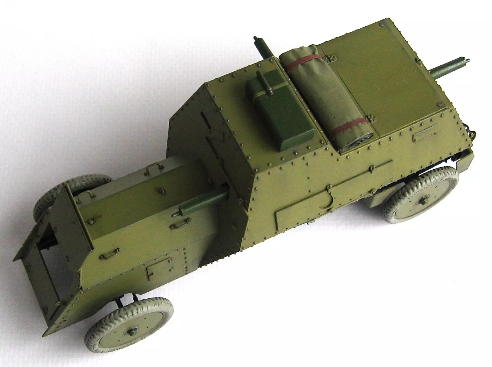 Сборная модель лесовоз с прицепом-роспуском 43204-10