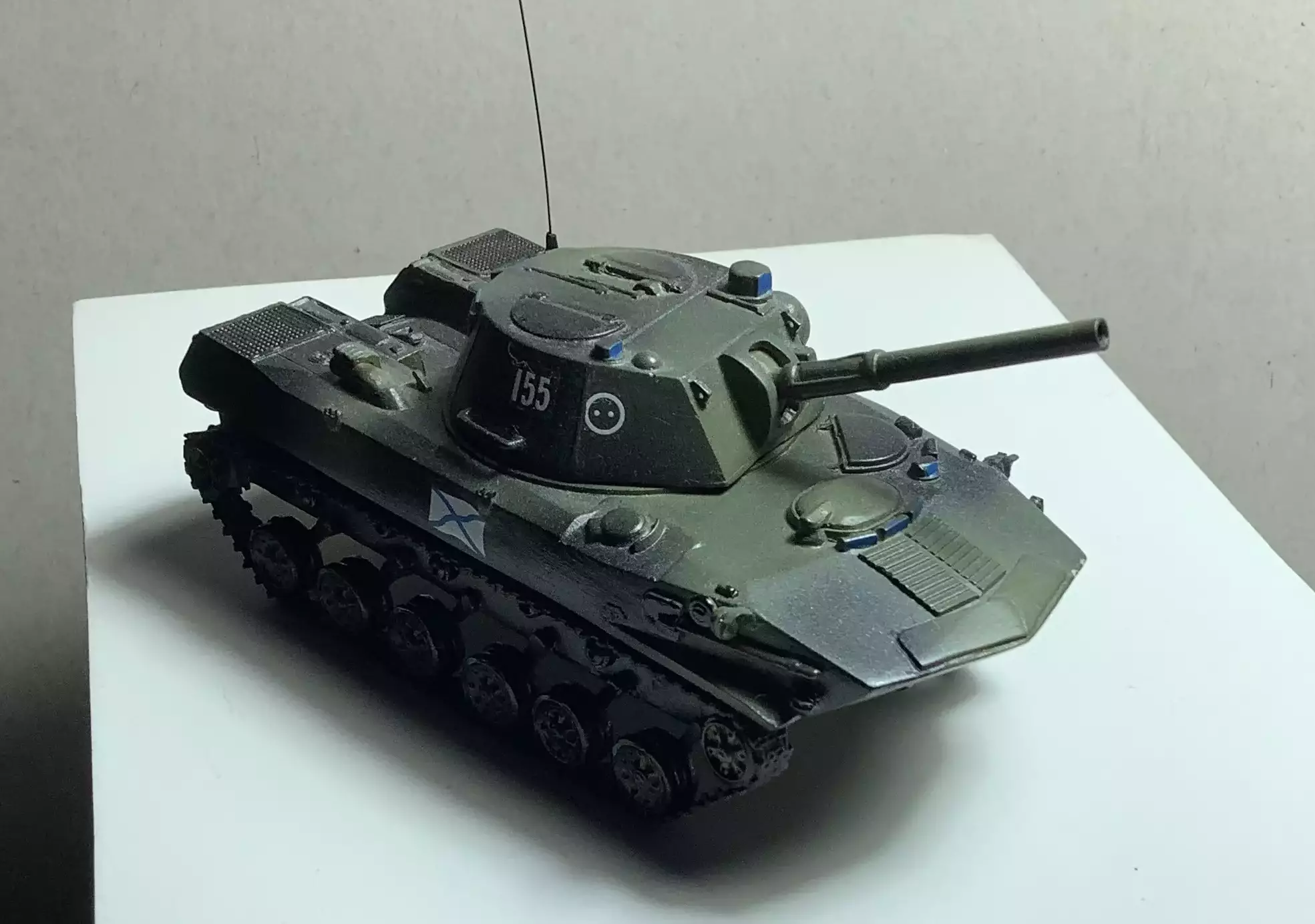 Сборная модель лесовоз с прицепом-роспуском 43204-10