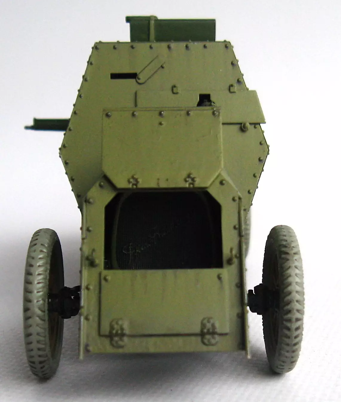 Сборная модель лесовоз с прицепом-роспуском 43204-10