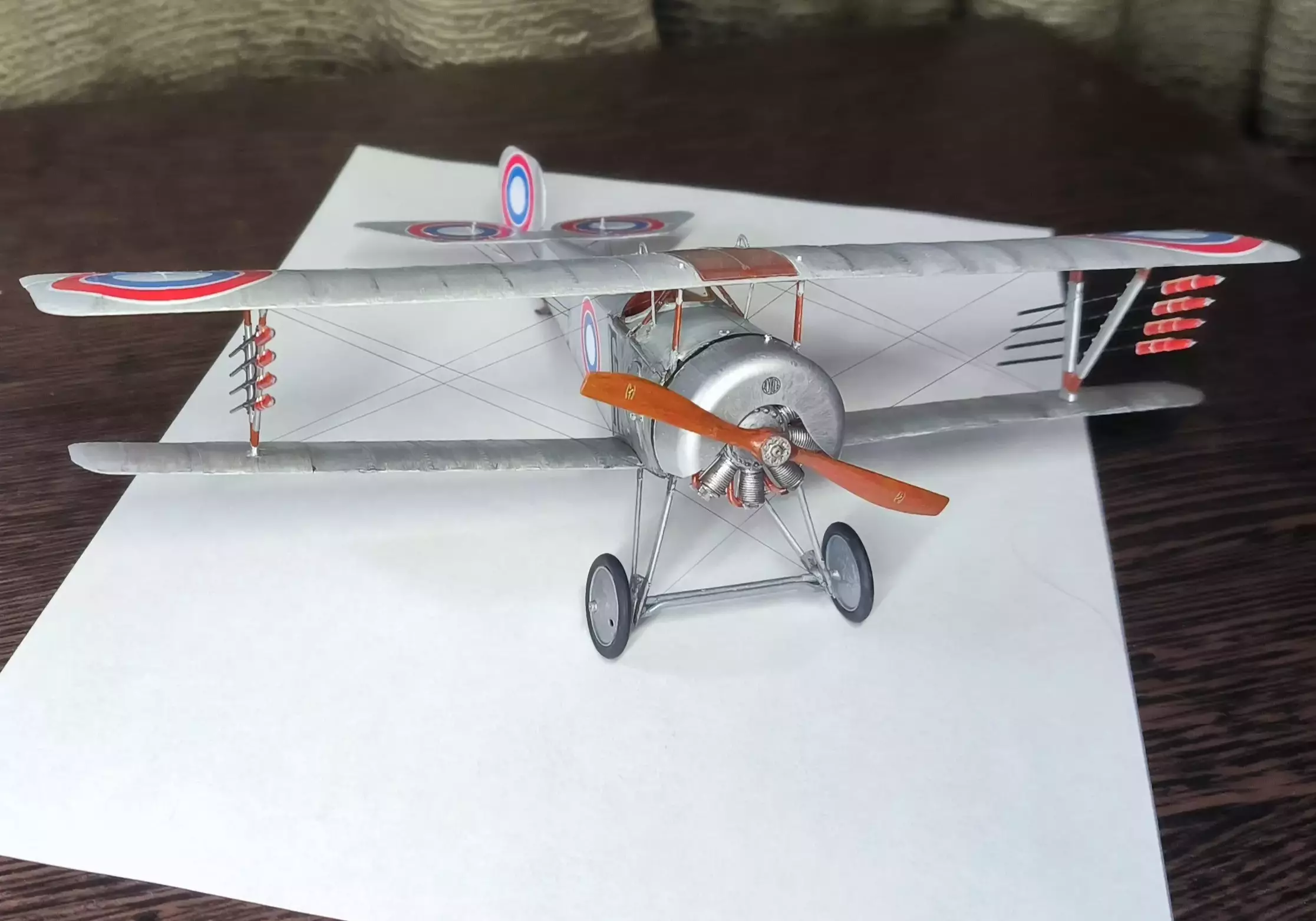 Сборная модель лесовоз с прицепом-роспуском 43204-10